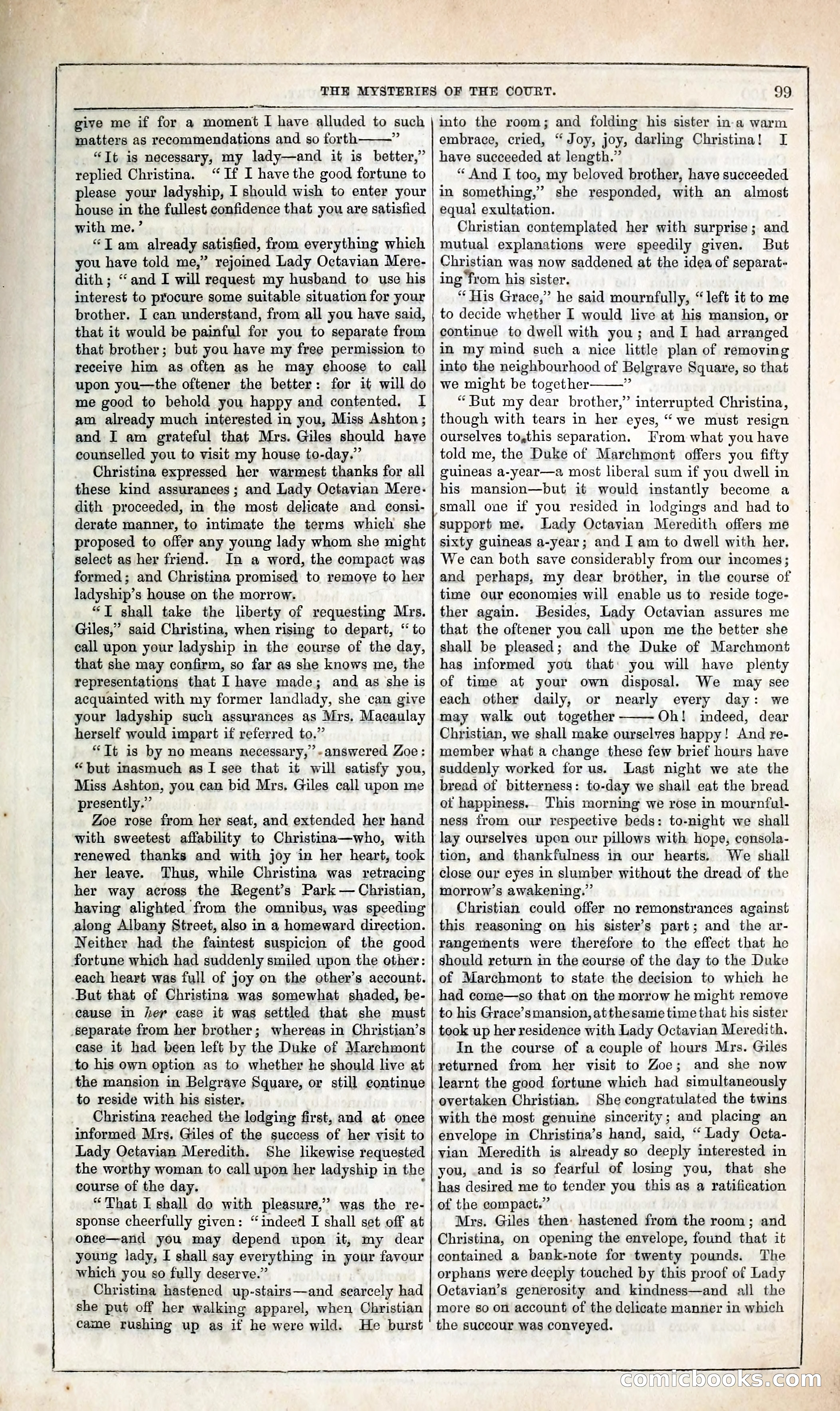 The Mysteries of the Court of London — page 105 of 394