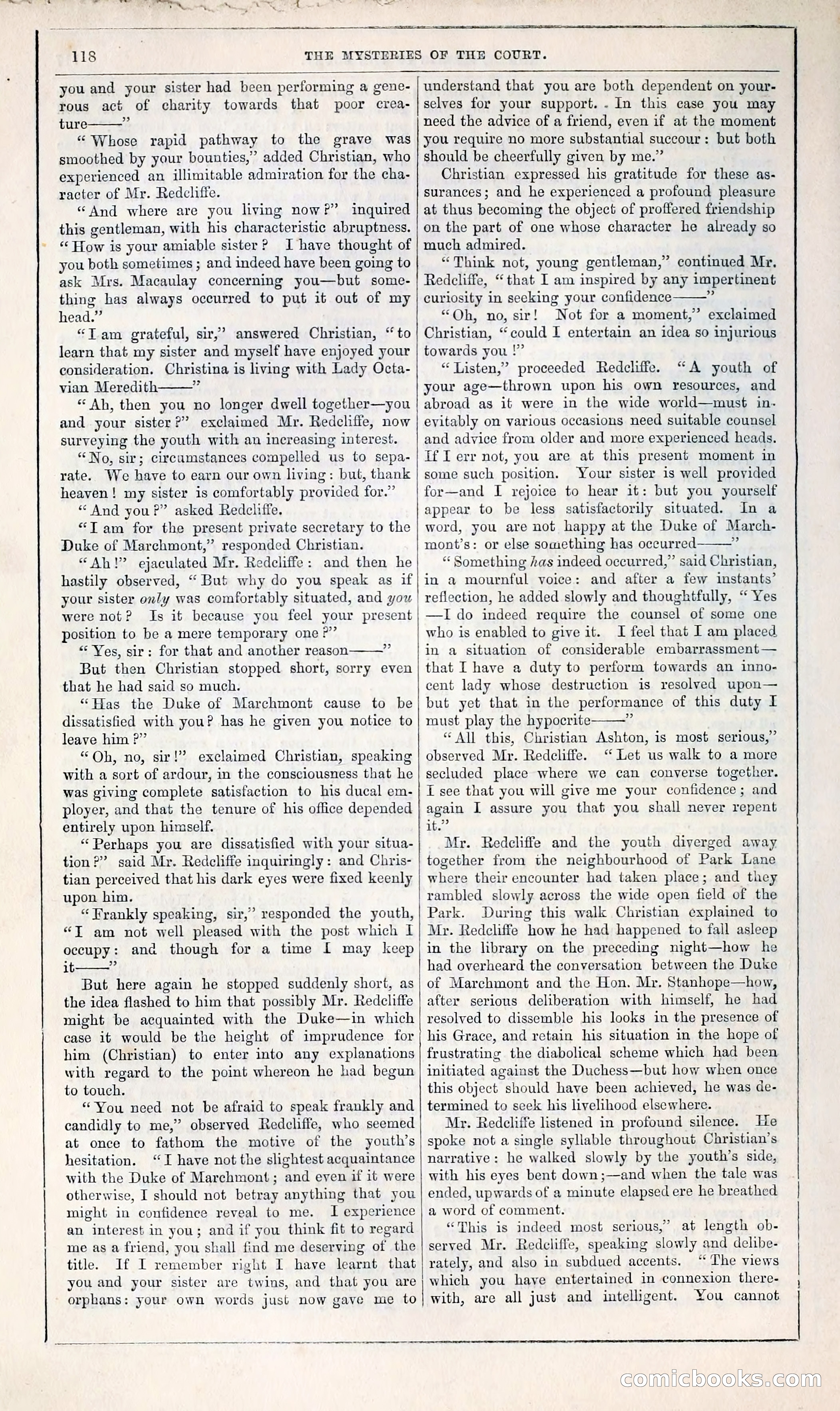 The Mysteries of the Court of London — page 124 of 394