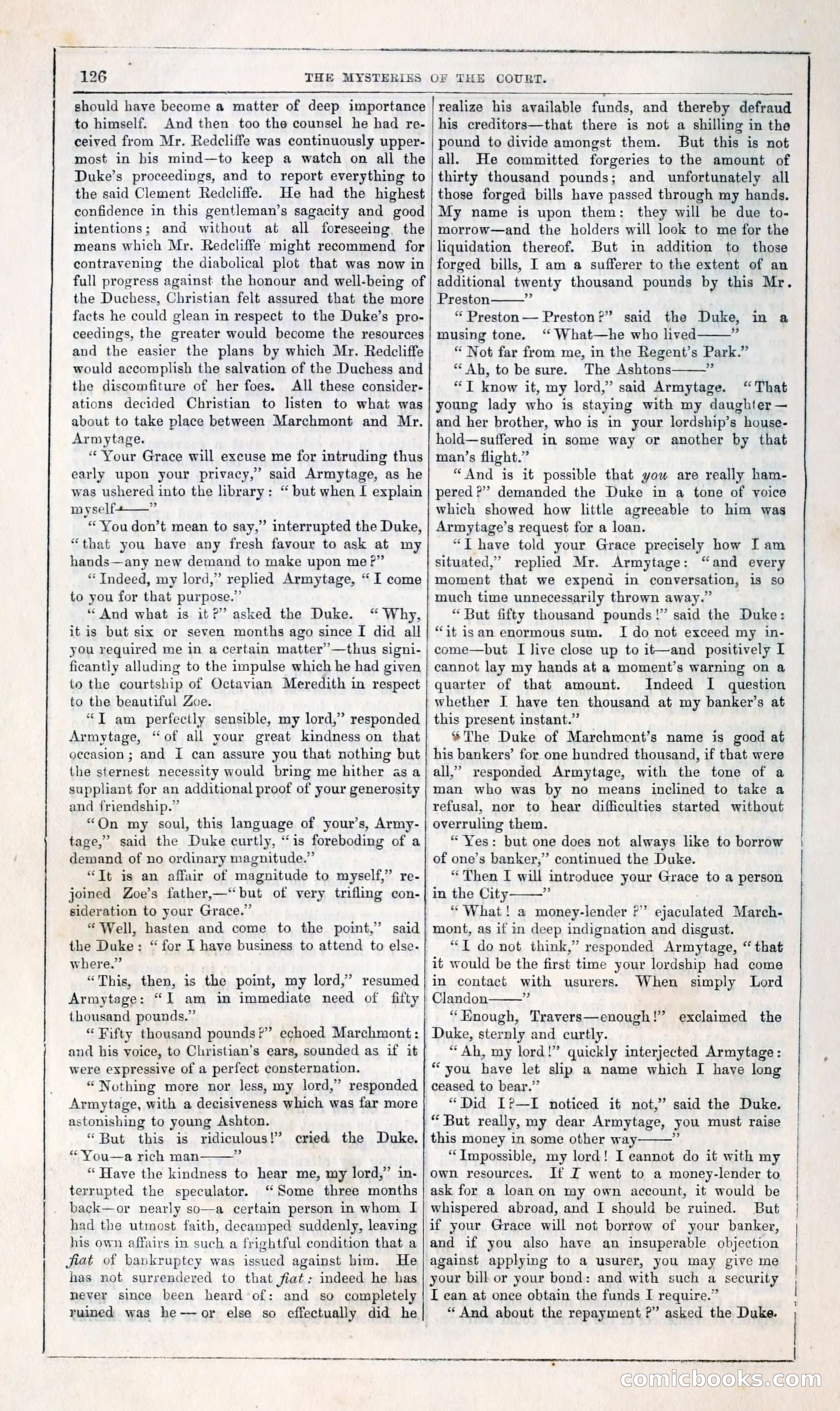 The Mysteries of the Court of London — page 132 of 394