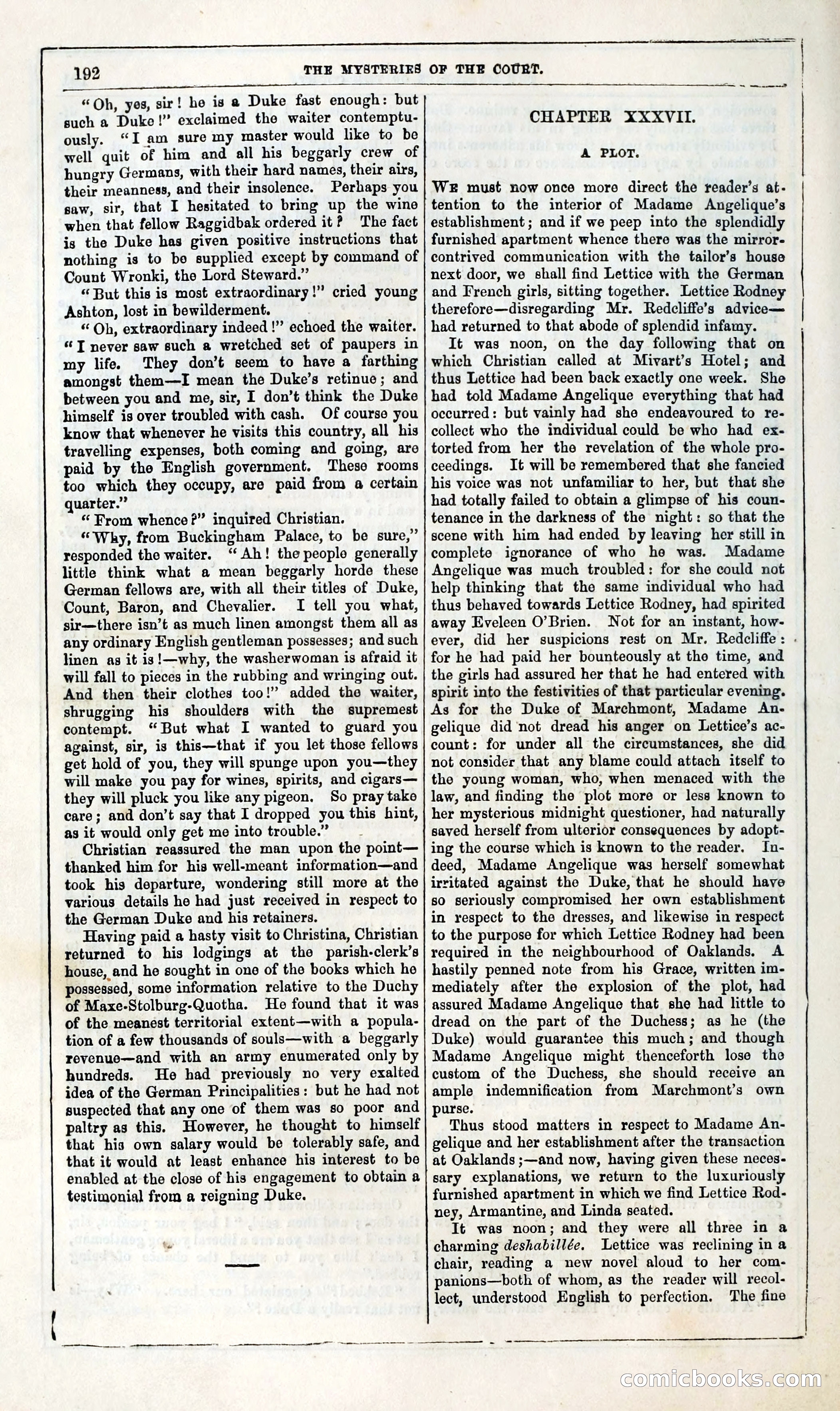 The Mysteries of the Court of London — page 198 of 394