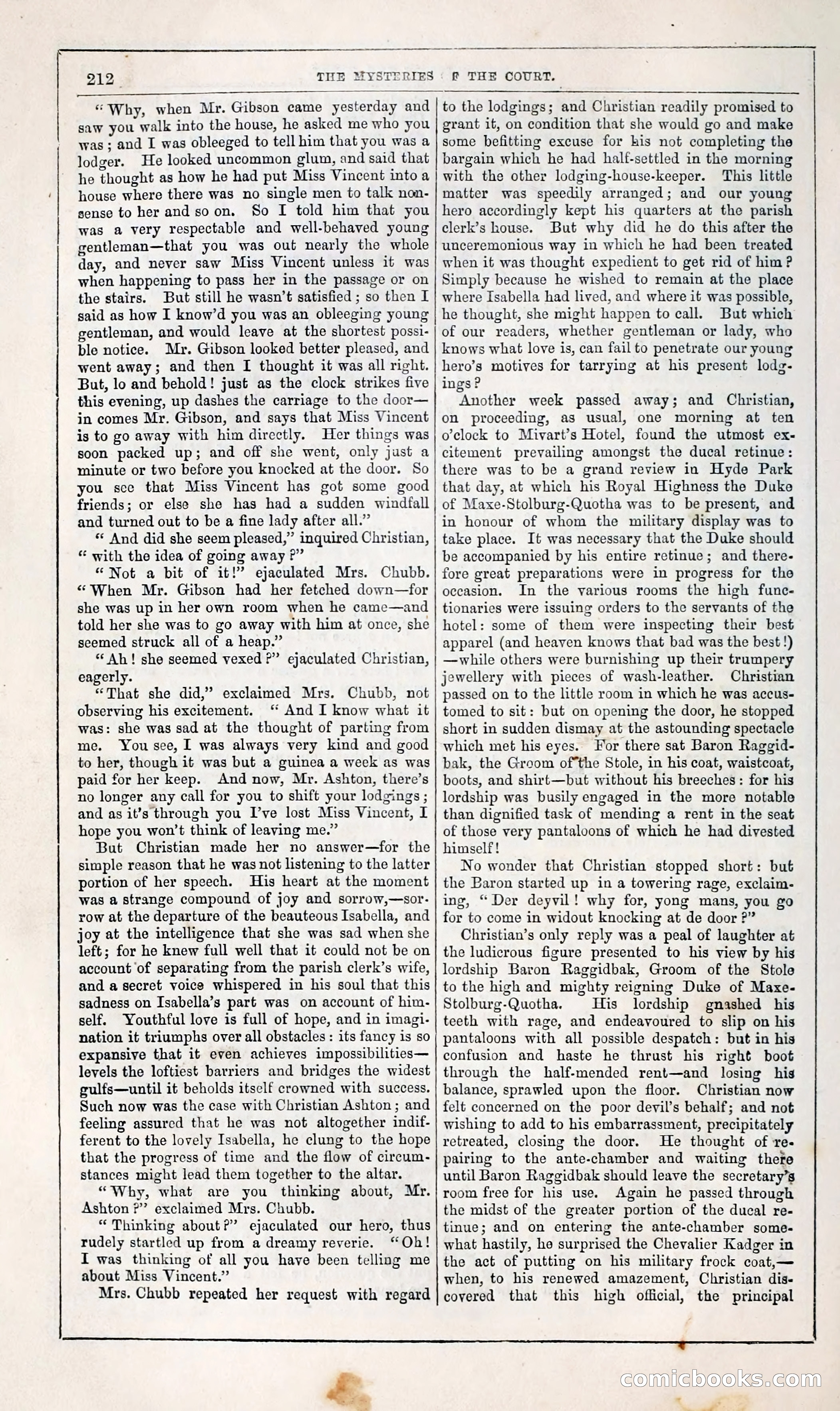 The Mysteries of the Court of London — page 218 of 394