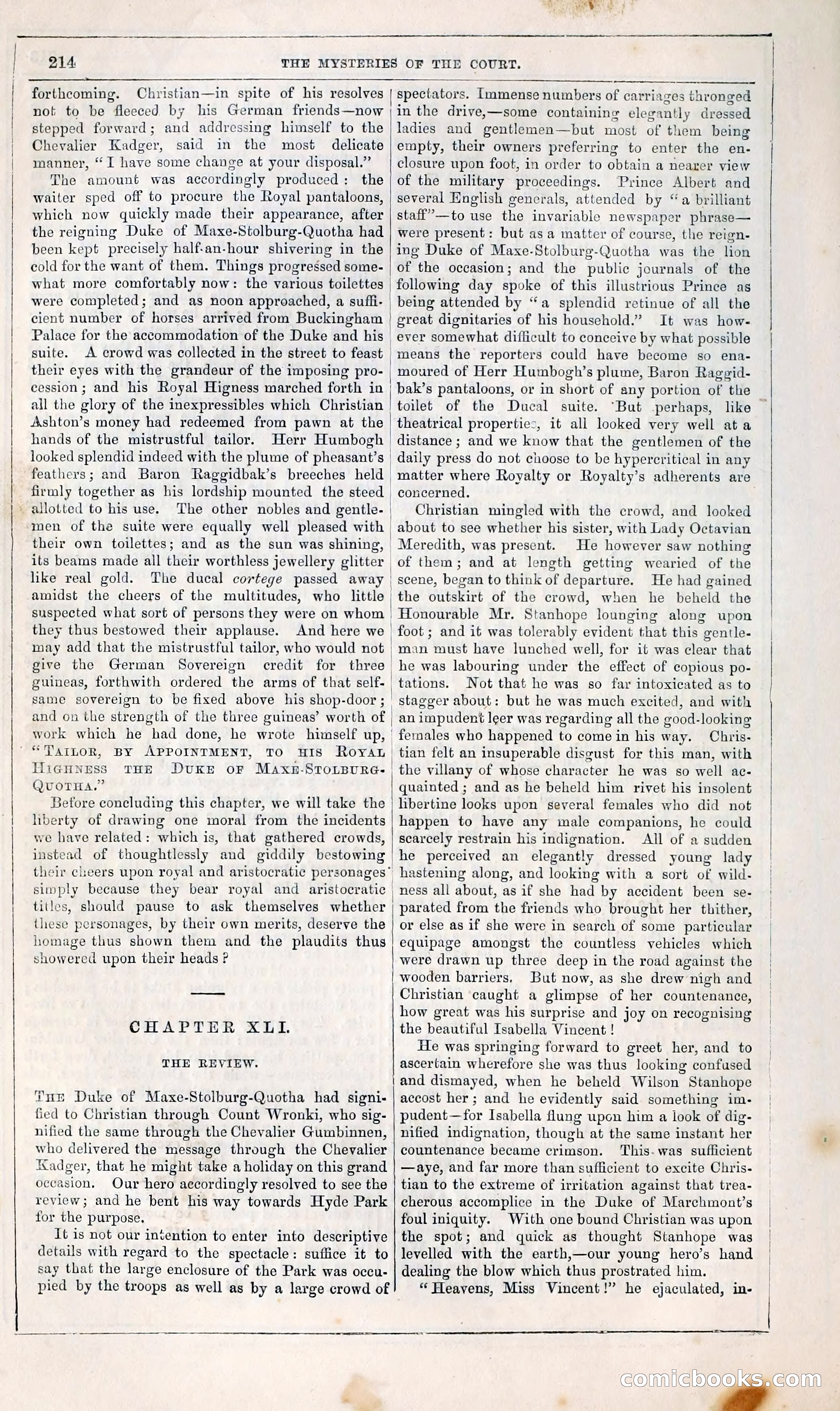 The Mysteries of the Court of London — page 220 of 394