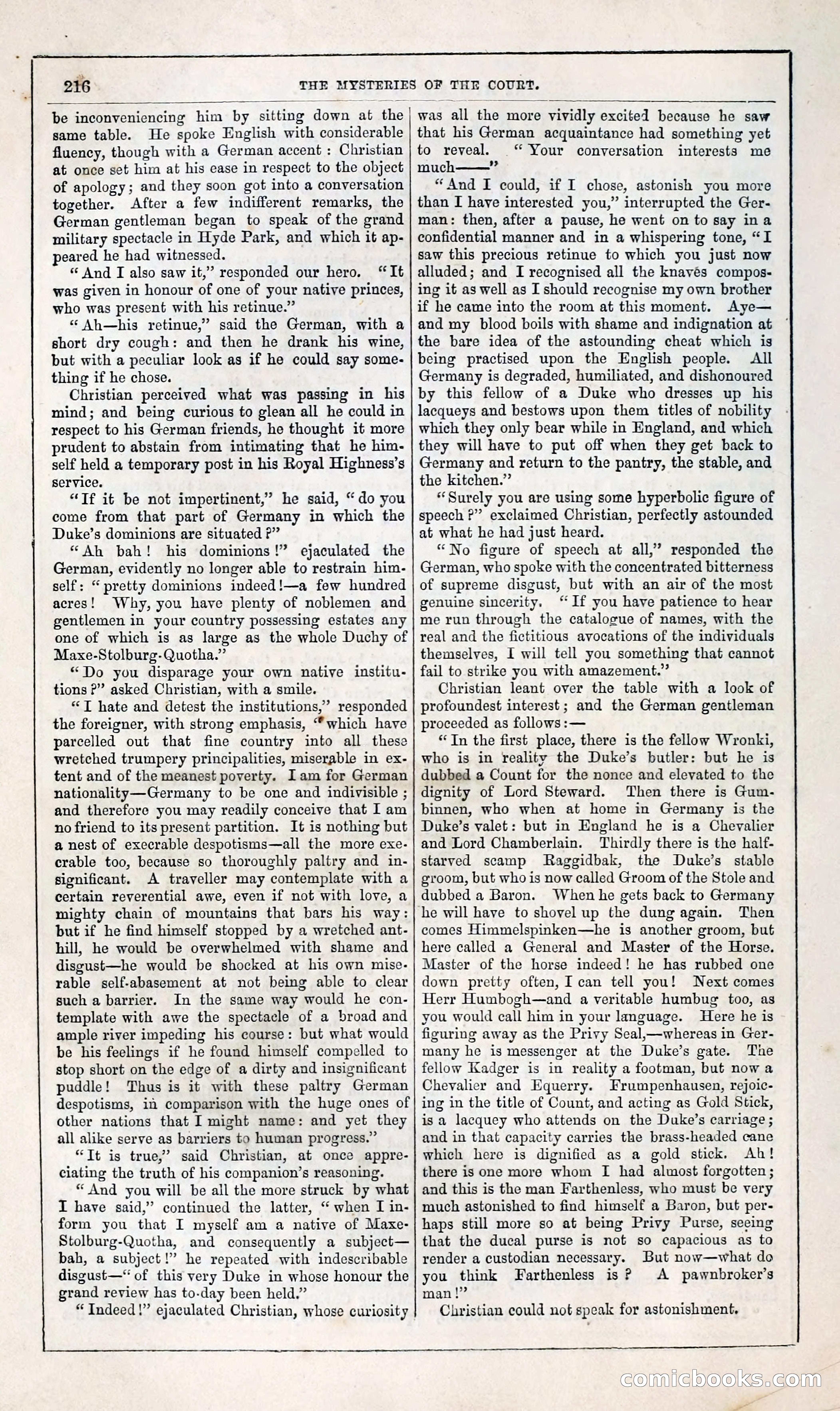 The Mysteries of the Court of London — page 222 of 394