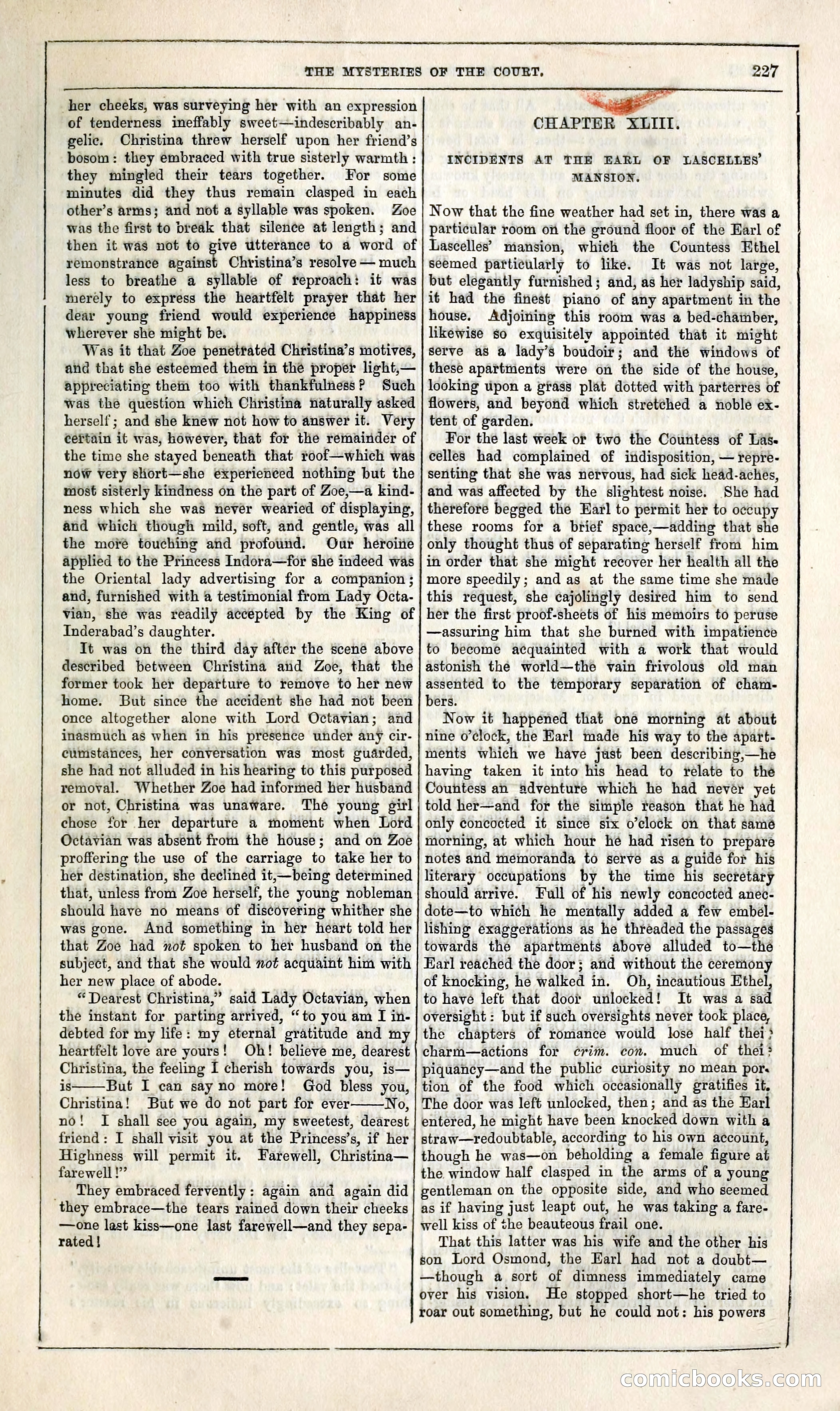 The Mysteries of the Court of London — page 233 of 394
