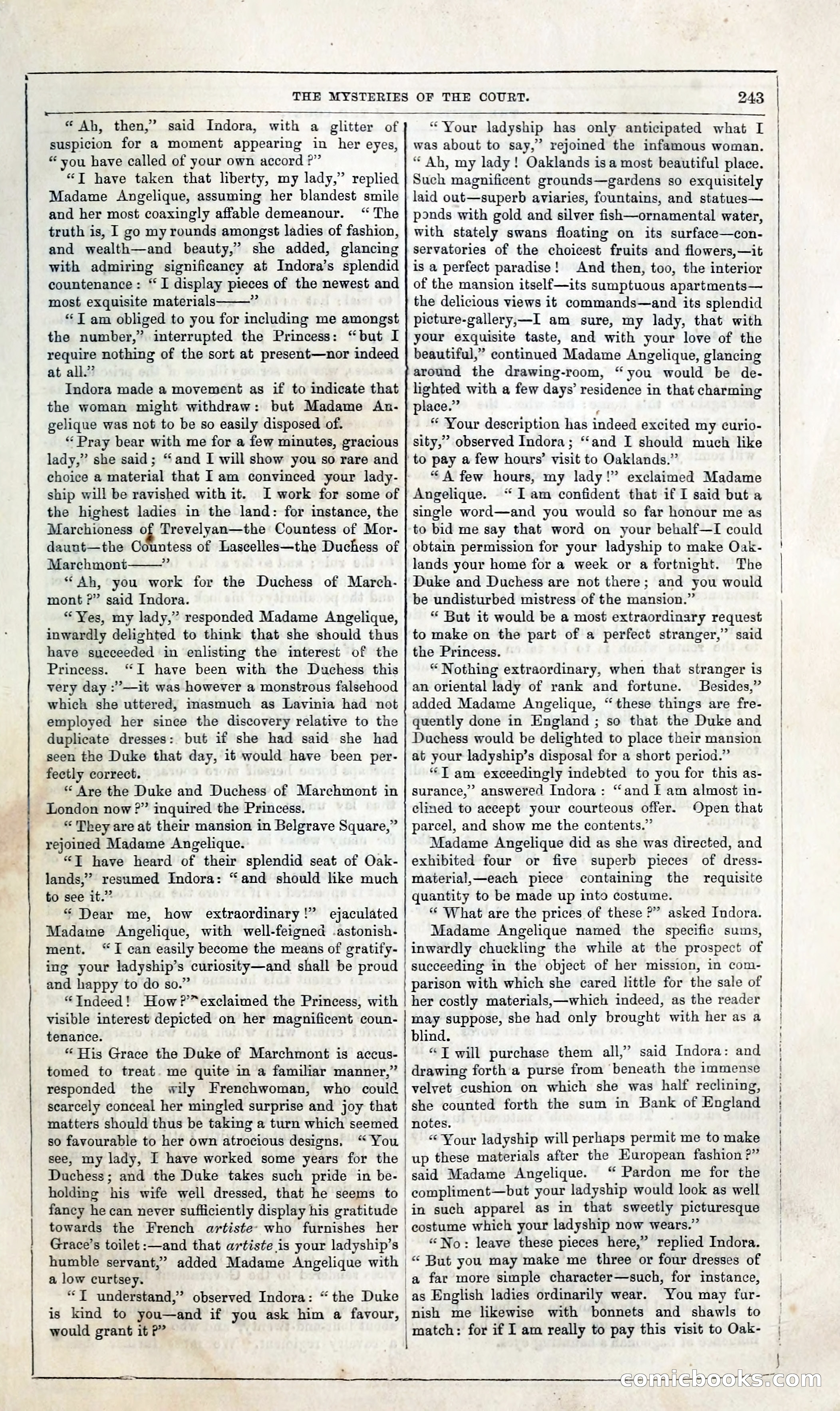 The Mysteries of the Court of London — page 249 of 394