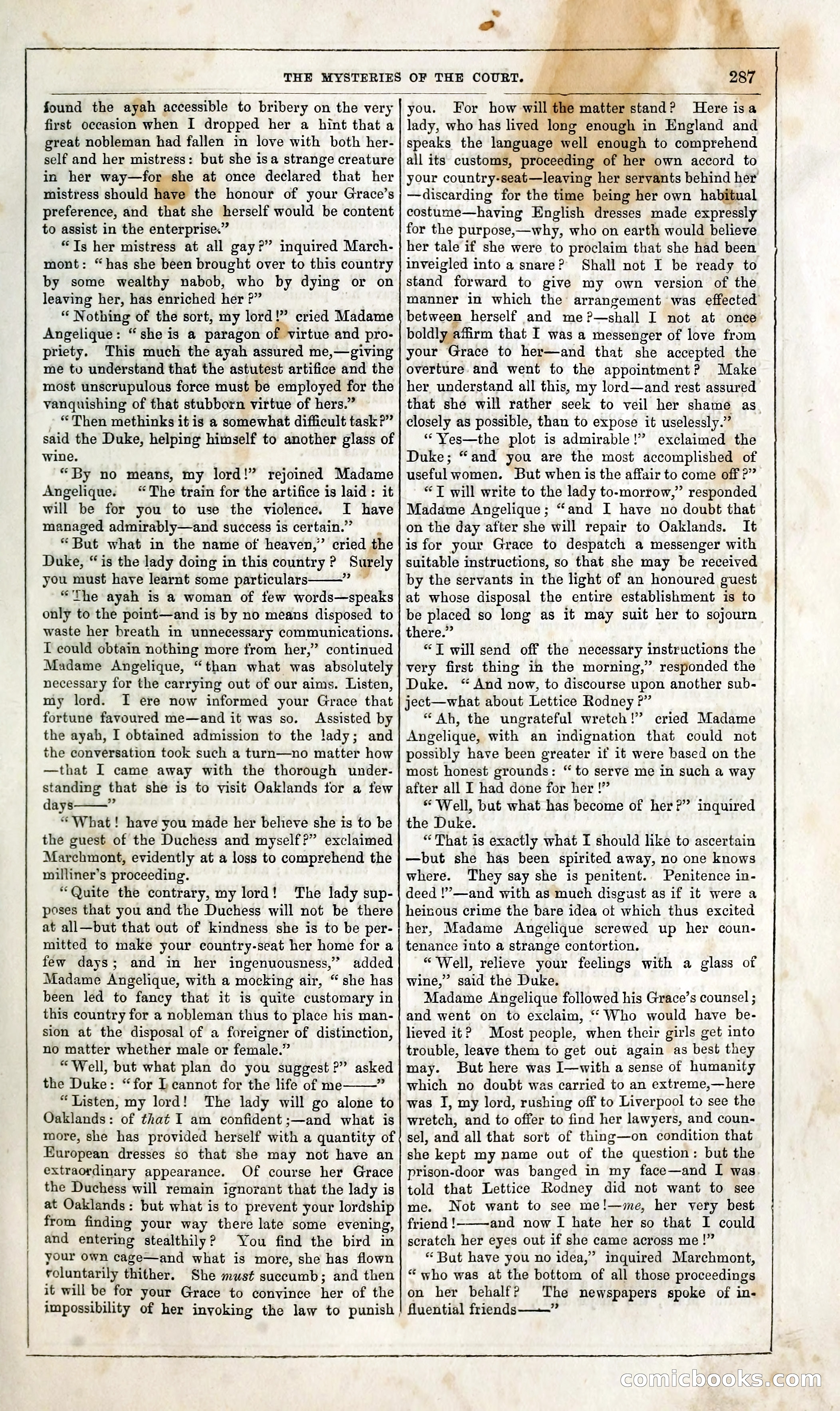 The Mysteries of the Court of London — page 293 of 394