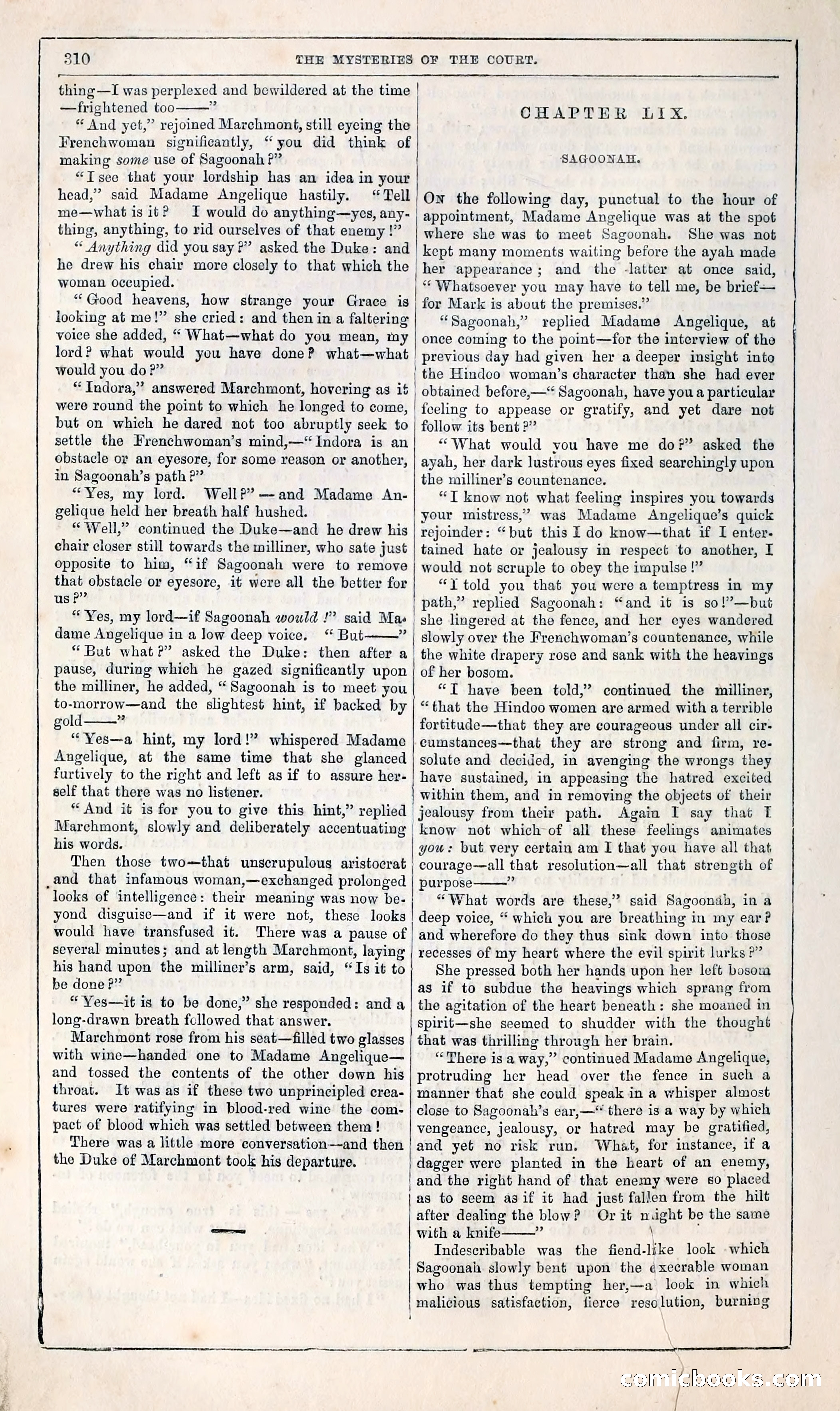 The Mysteries of the Court of London — page 316 of 394