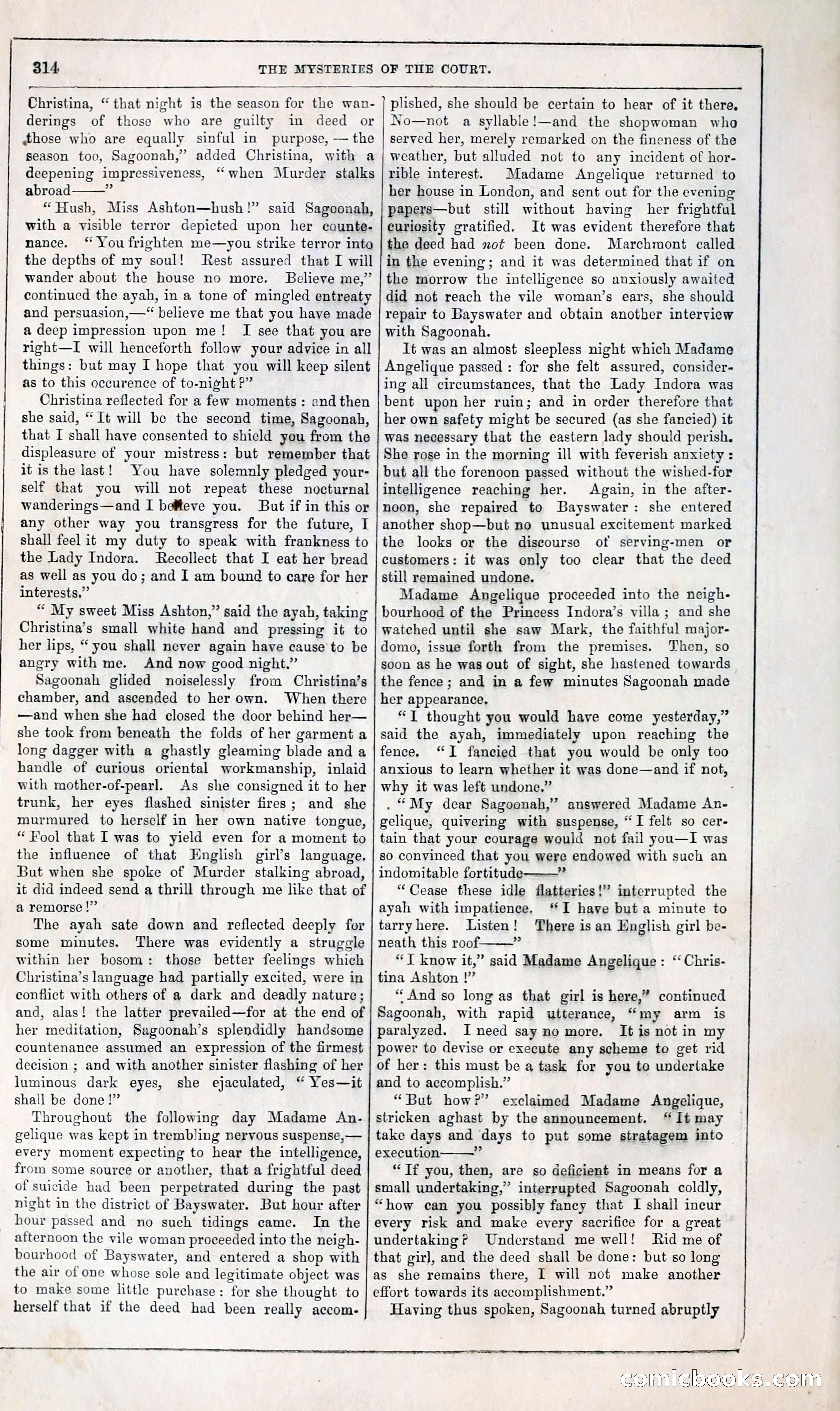 The Mysteries of the Court of London — page 320 of 394