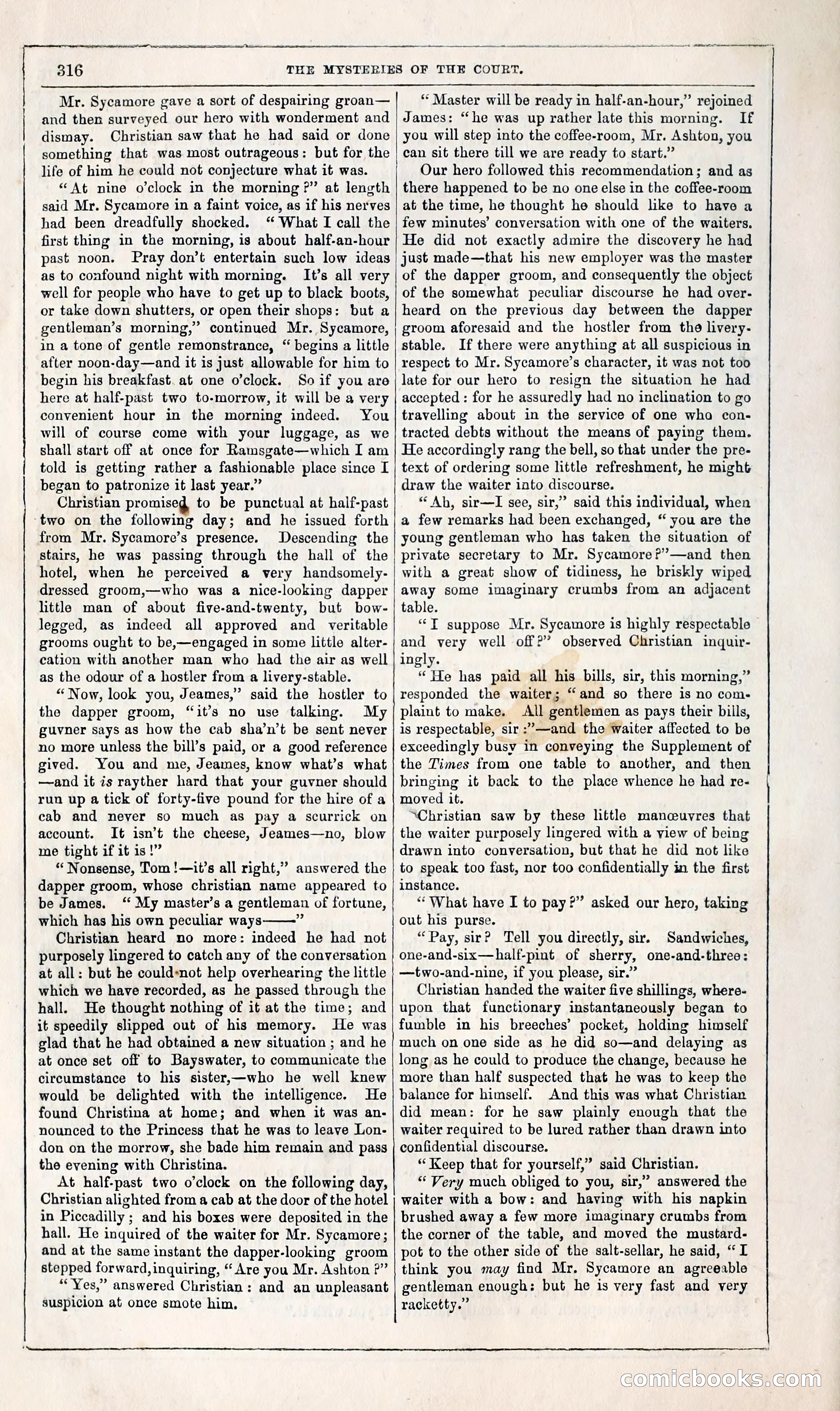 The Mysteries of the Court of London — page 322 of 394