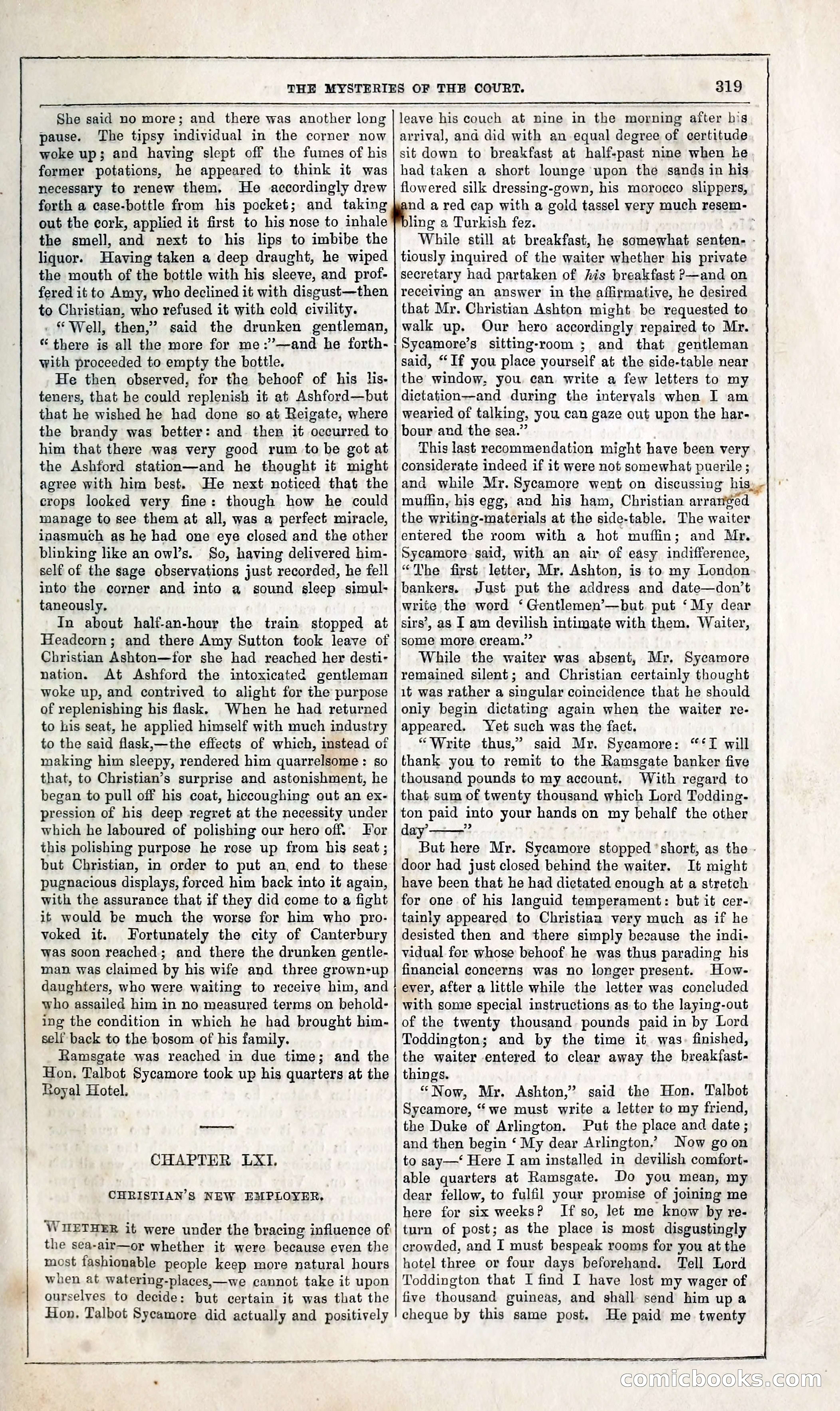 The Mysteries of the Court of London — page 325 of 394
