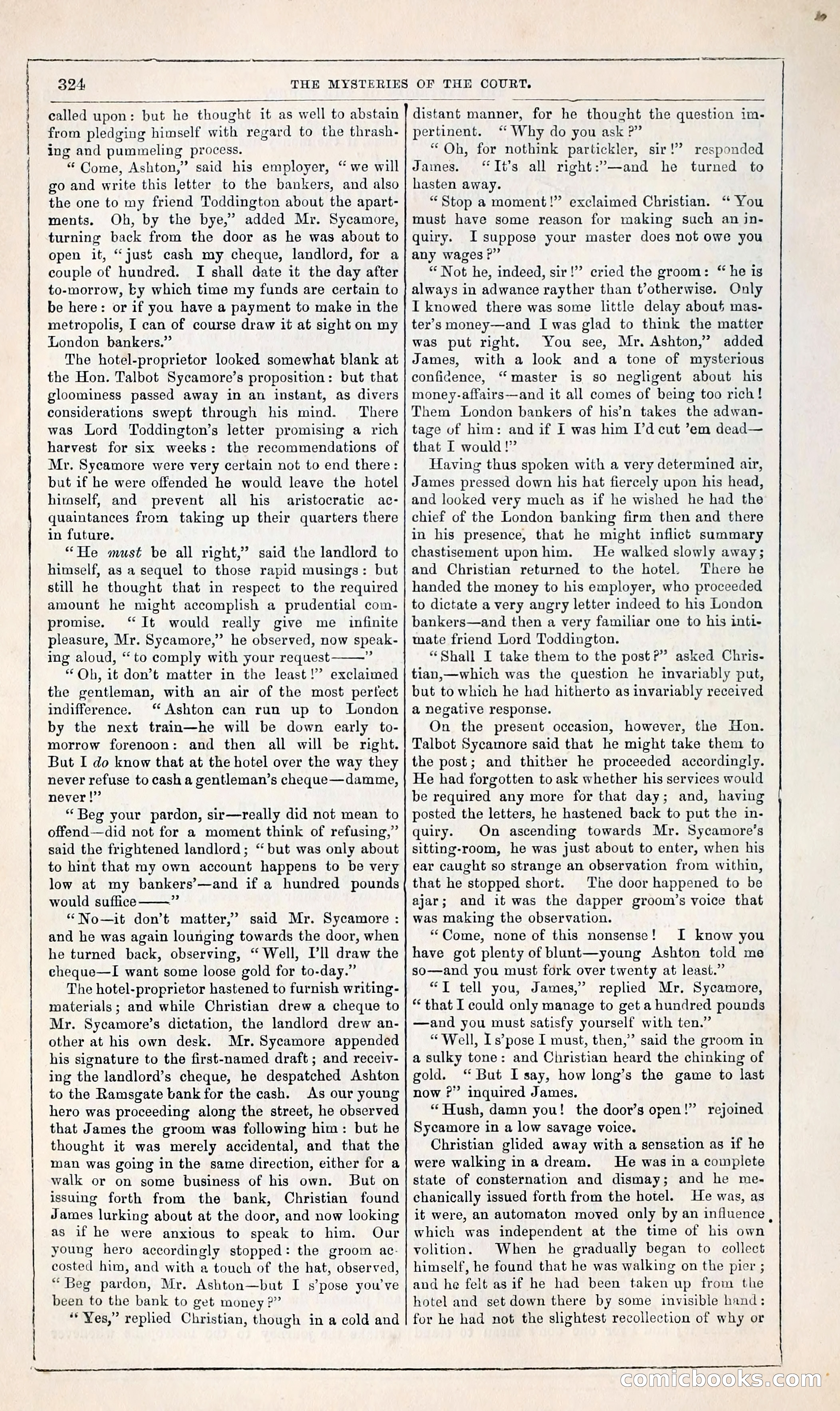 The Mysteries of the Court of London — page 330 of 394