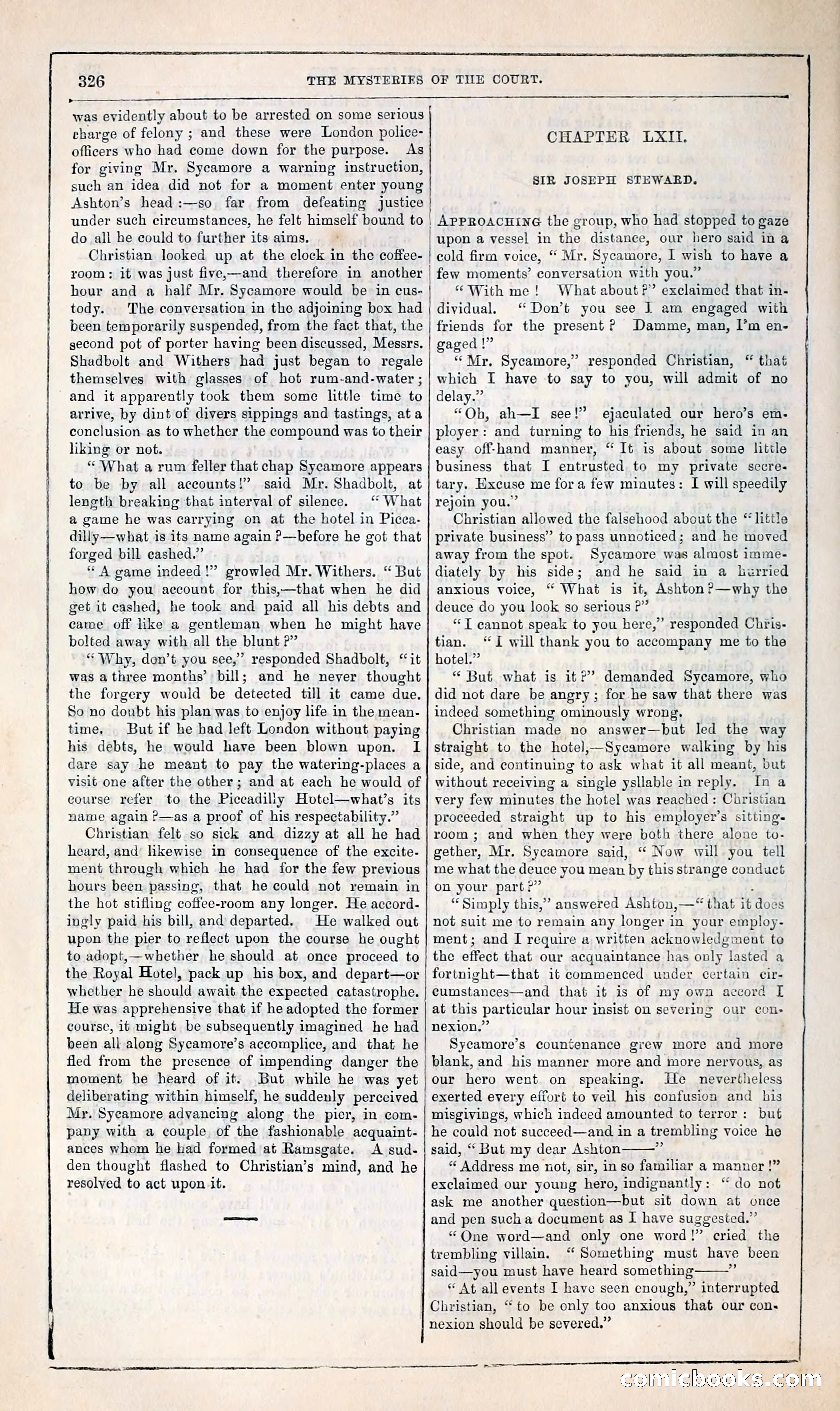 The Mysteries of the Court of London — page 332 of 394