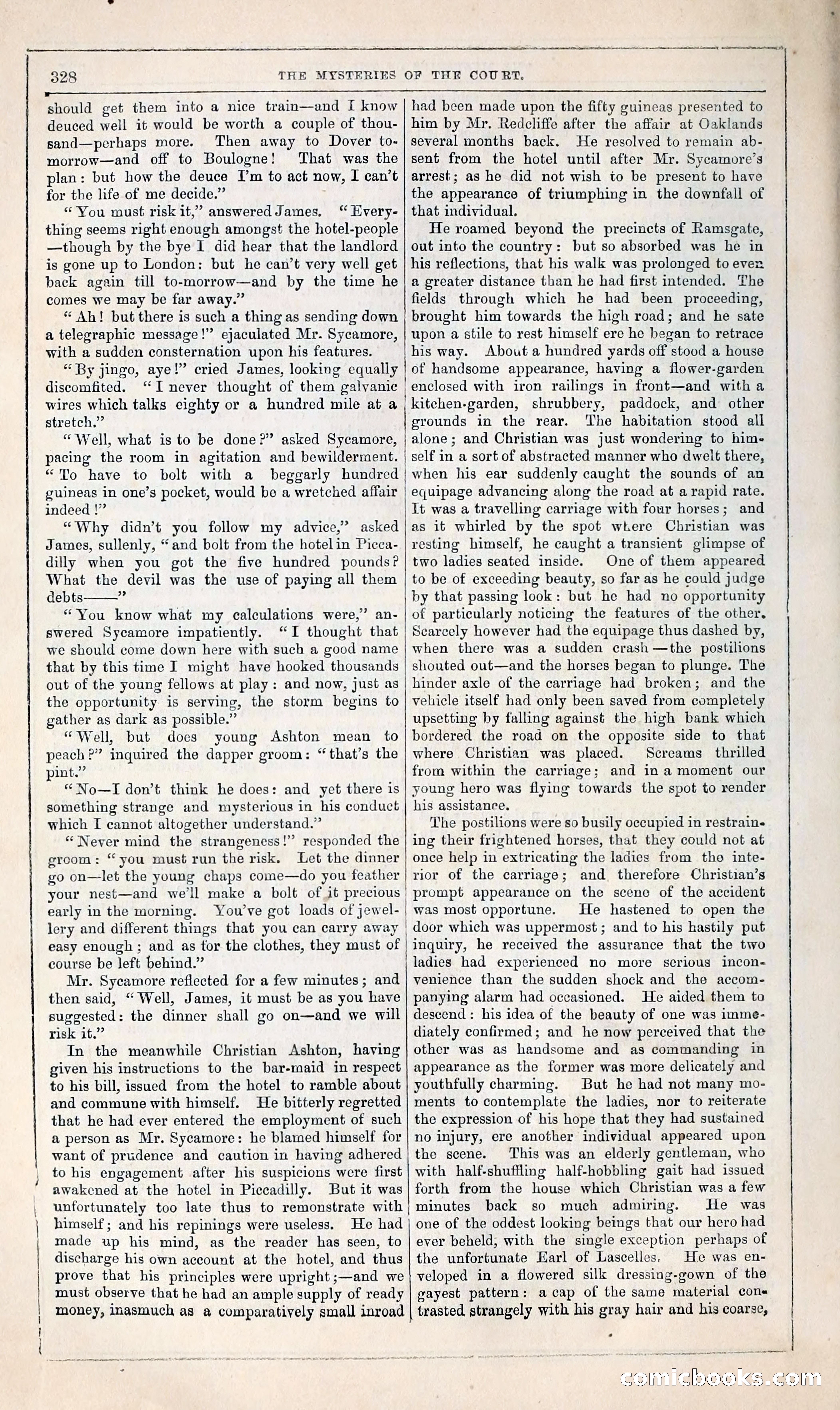 The Mysteries of the Court of London — page 334 of 394