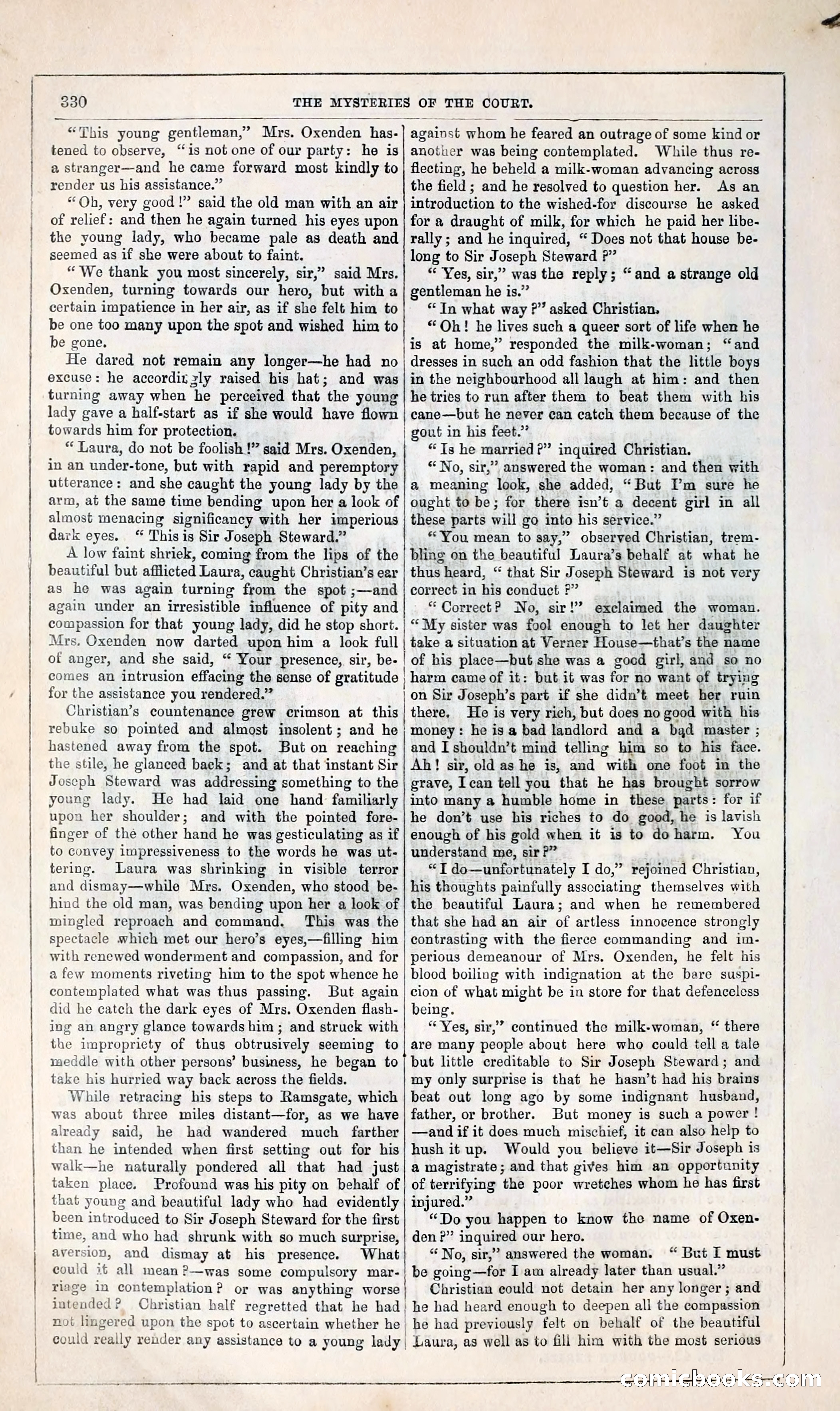 The Mysteries of the Court of London — page 336 of 394