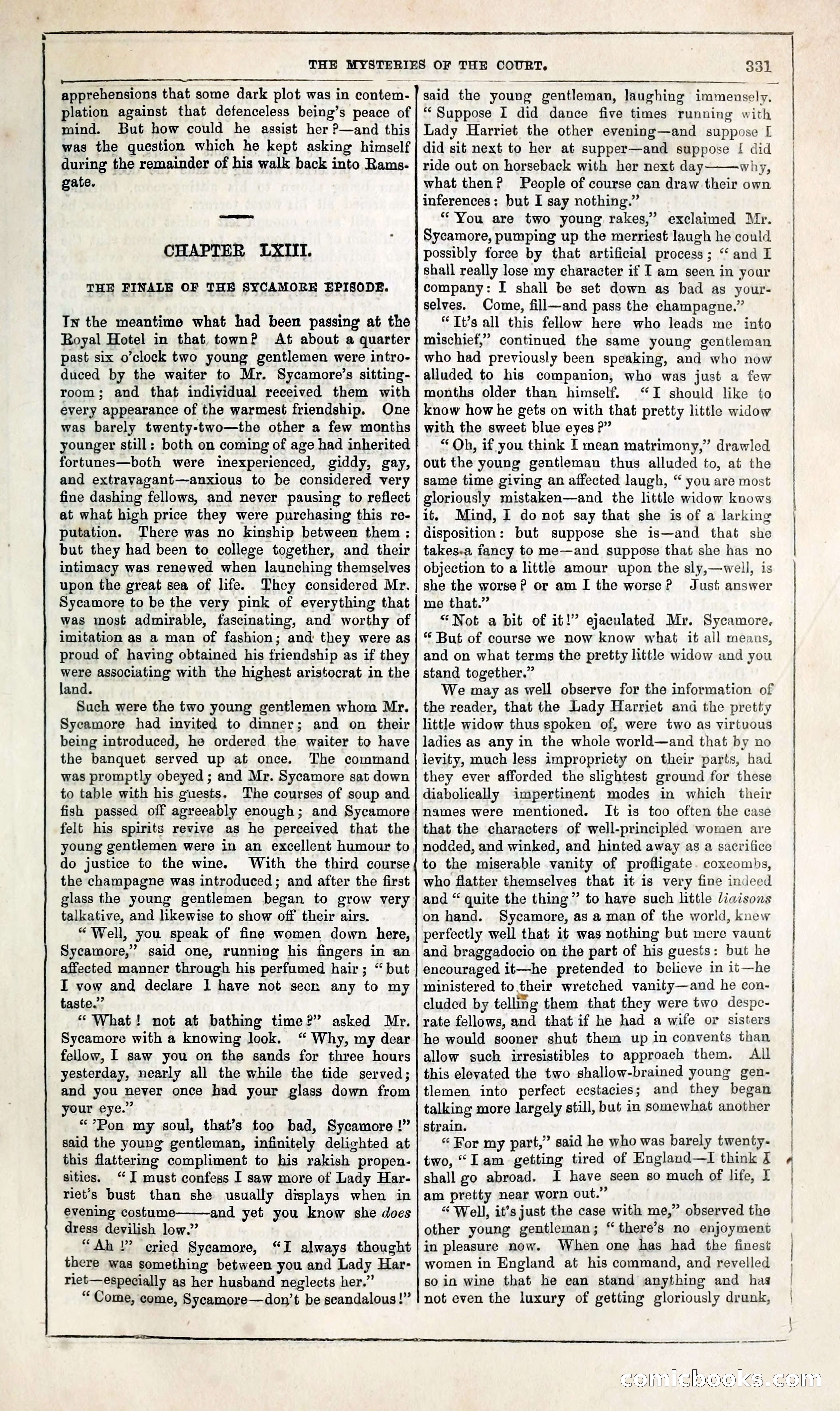 The Mysteries of the Court of London — page 337 of 394