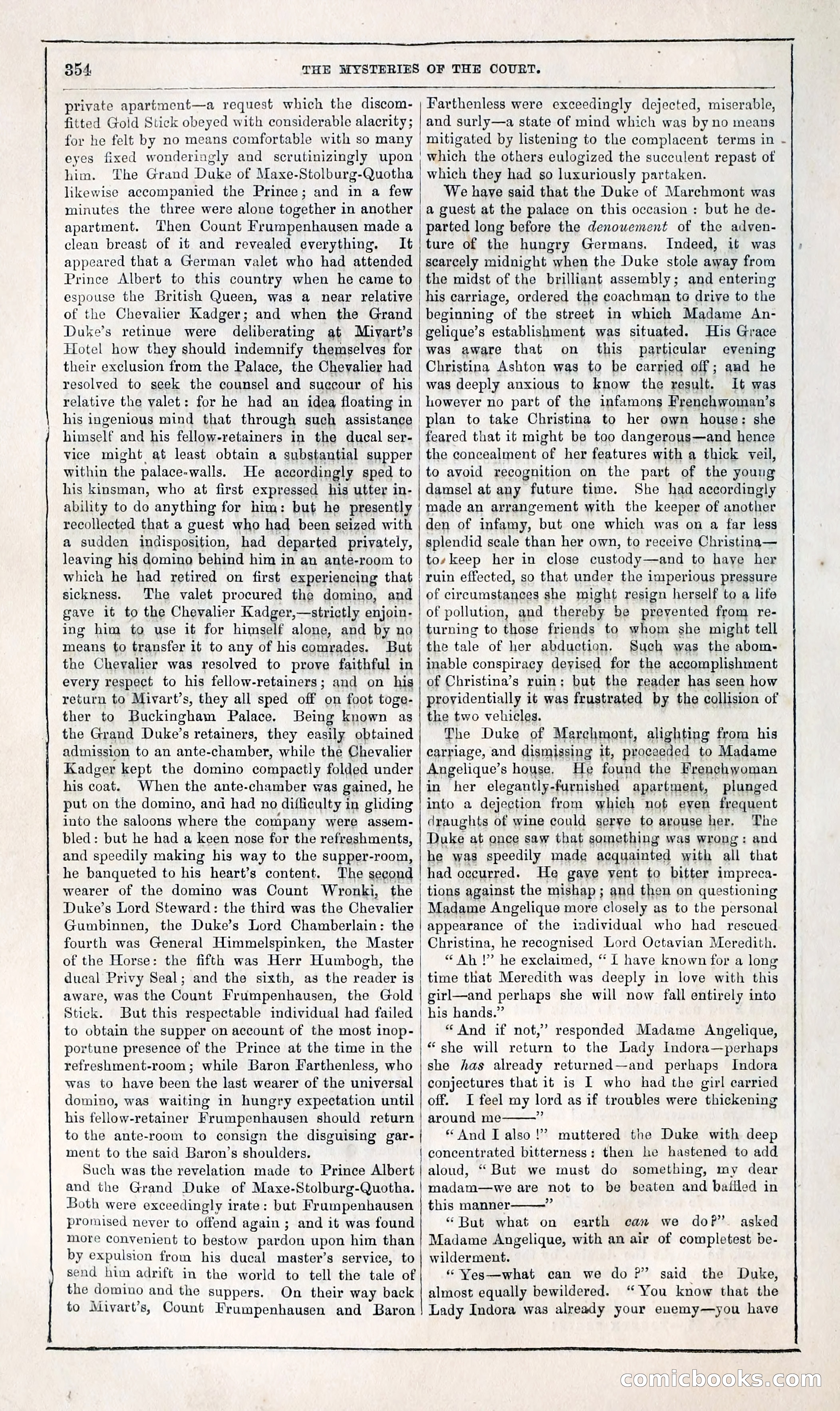 The Mysteries of the Court of London — page 360 of 394