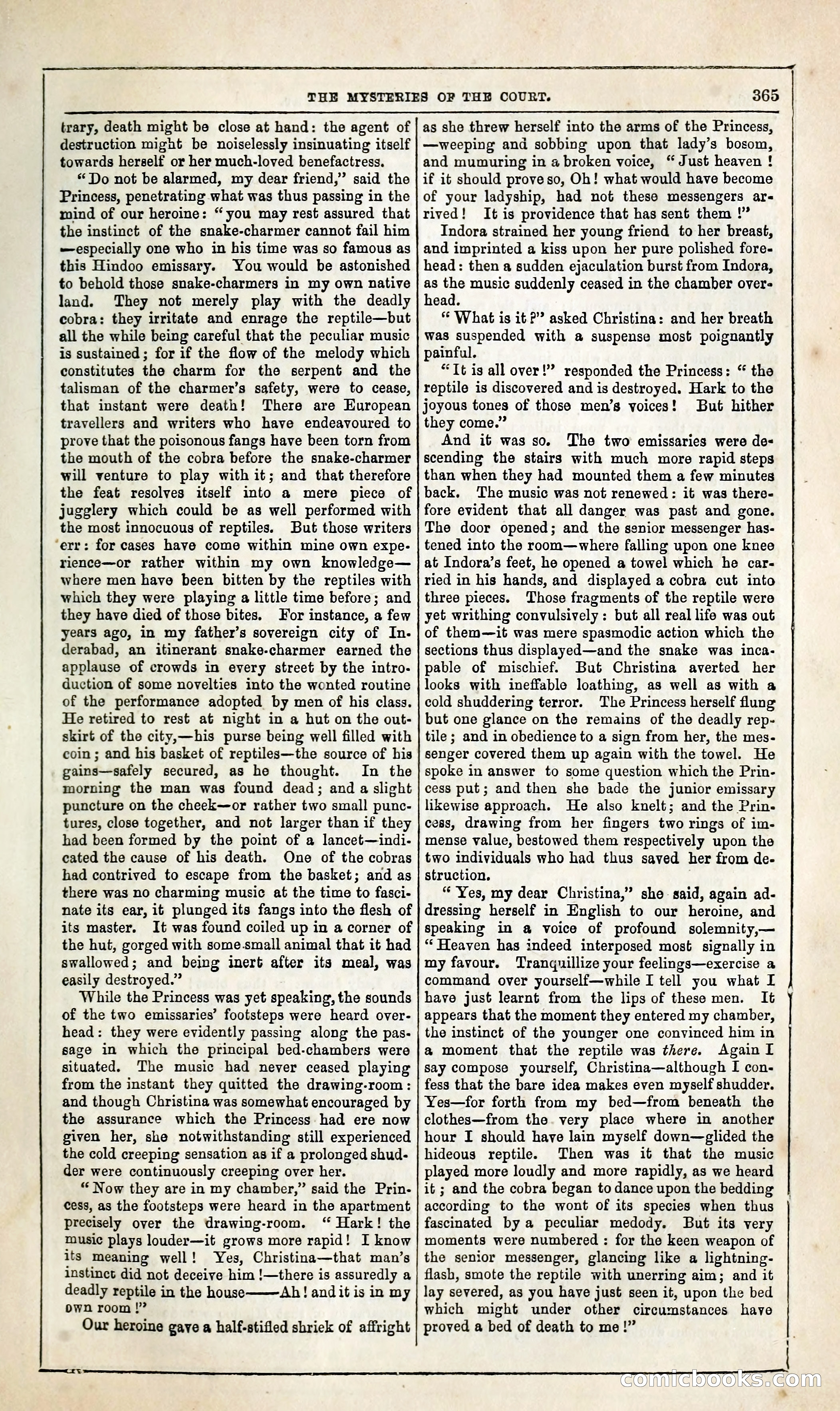 The Mysteries of the Court of London — page 371 of 394