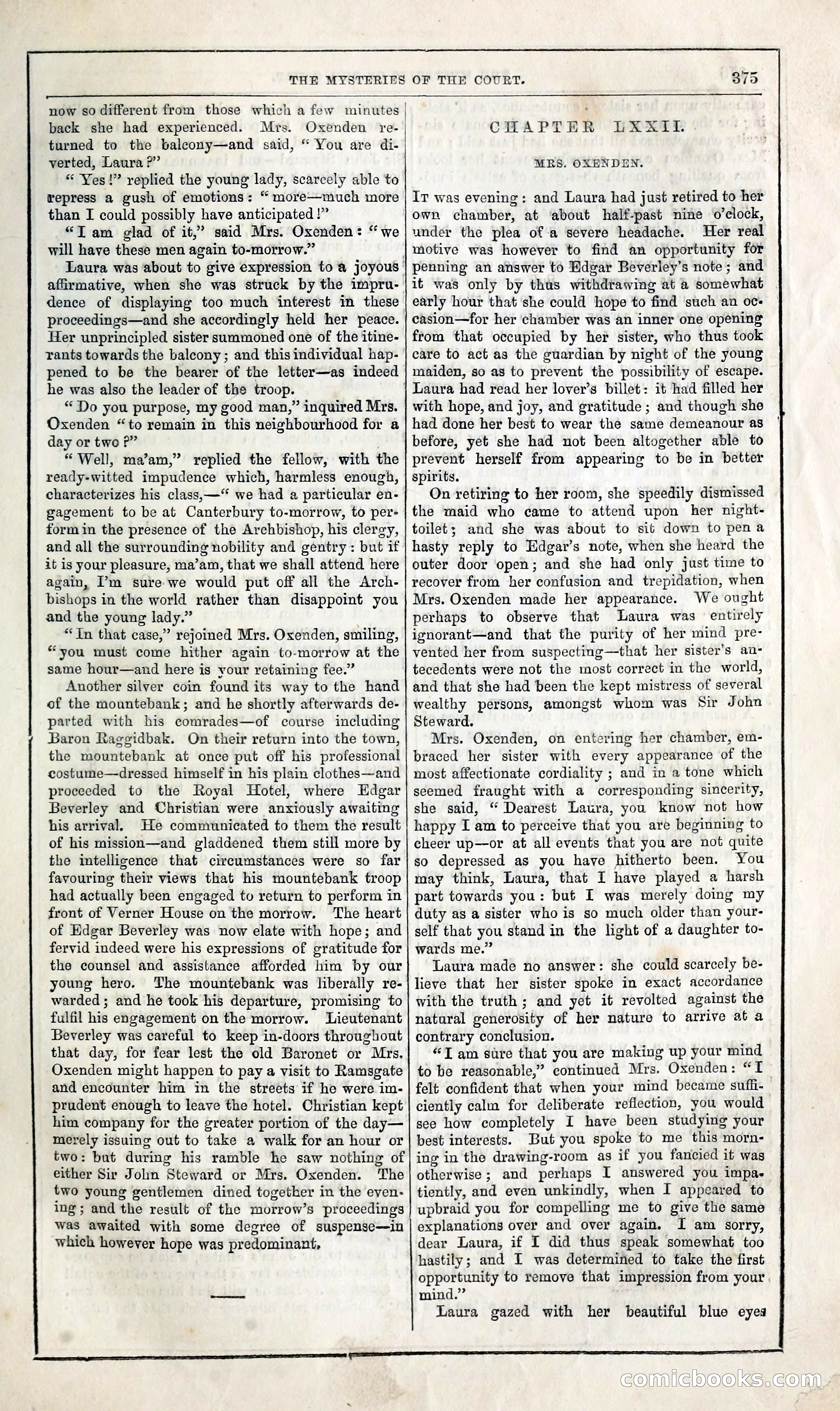 The Mysteries of the Court of London — page 381 of 394