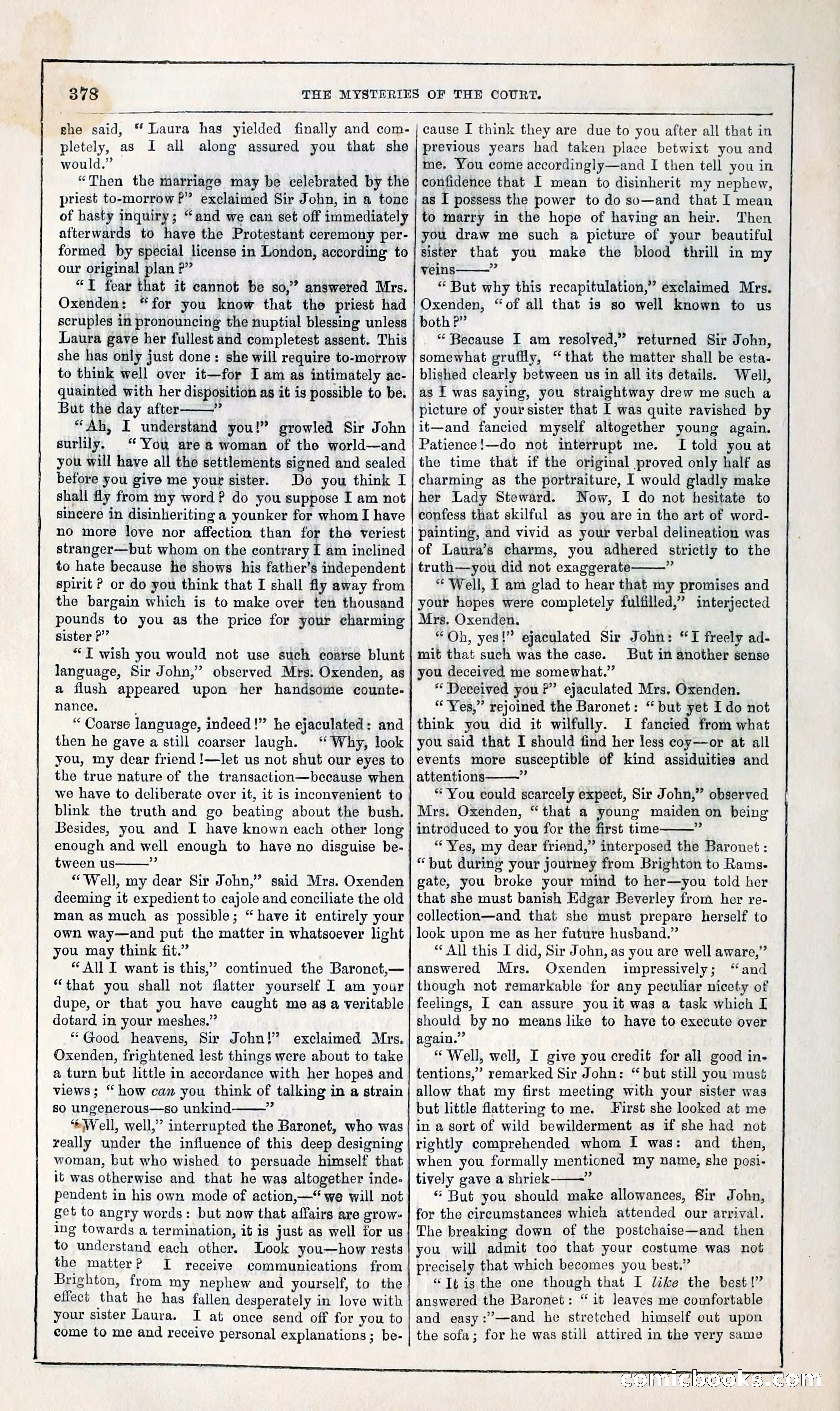The Mysteries of the Court of London — page 384 of 394