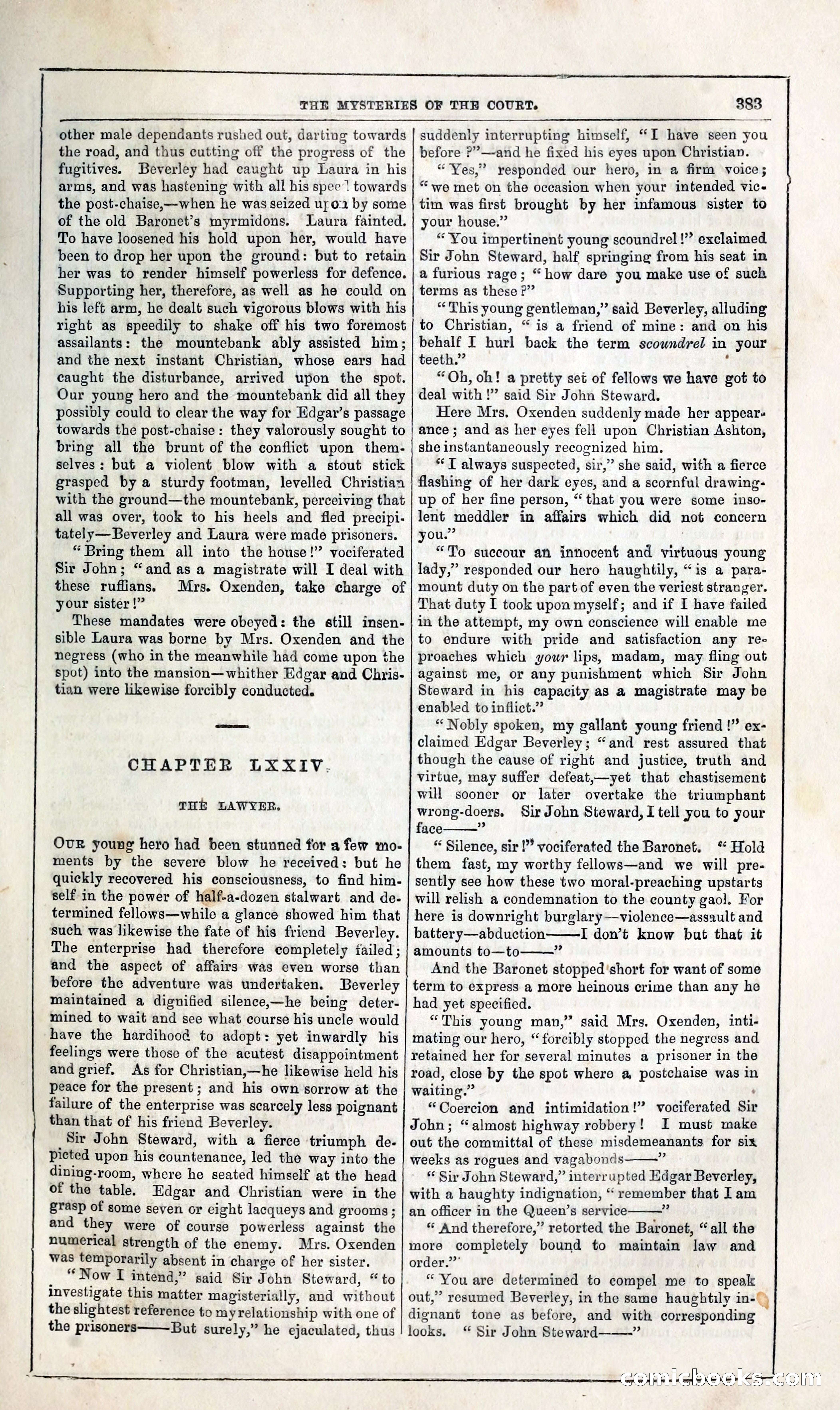 The Mysteries of the Court of London — page 389 of 394