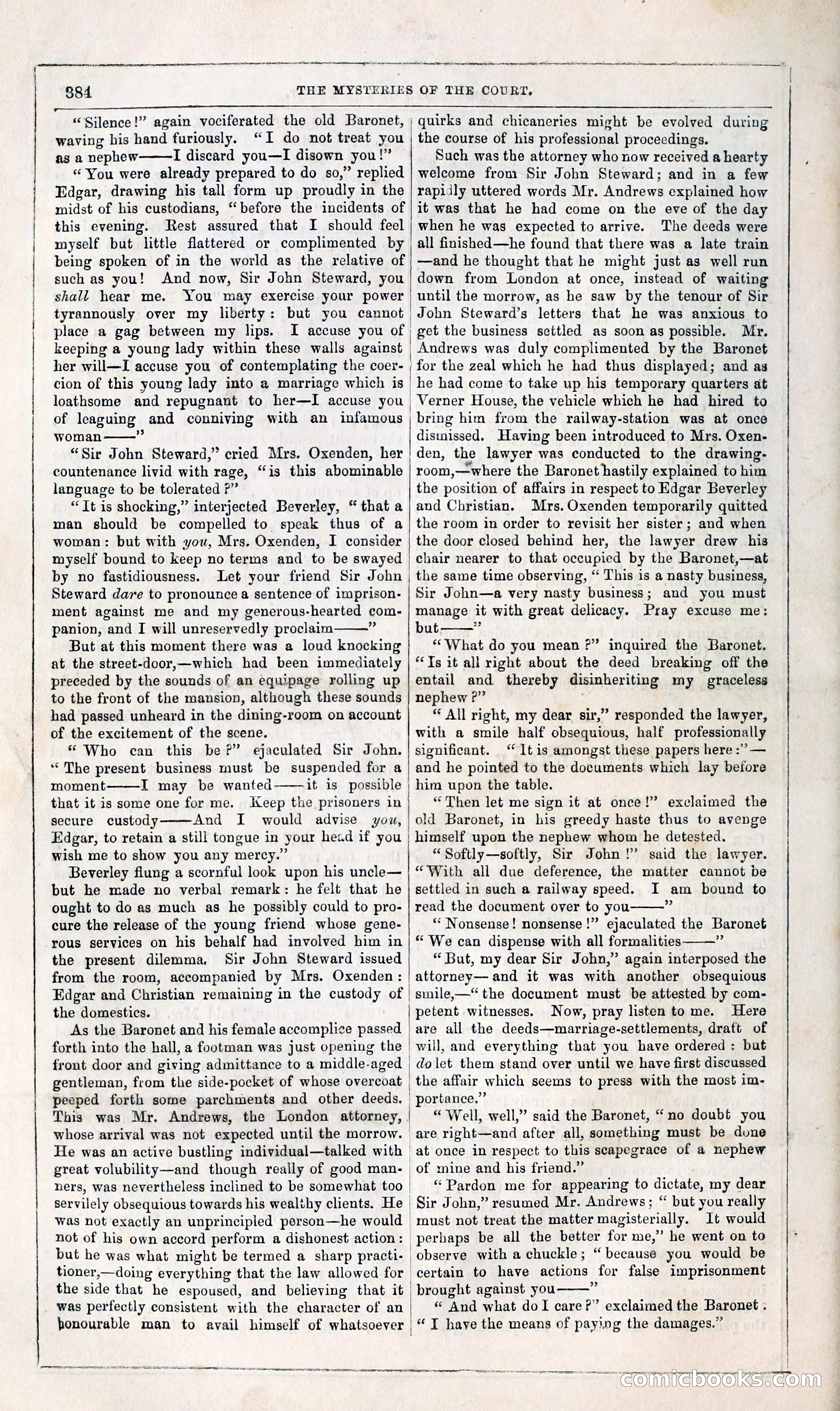 The Mysteries of the Court of London — page 390 of 394