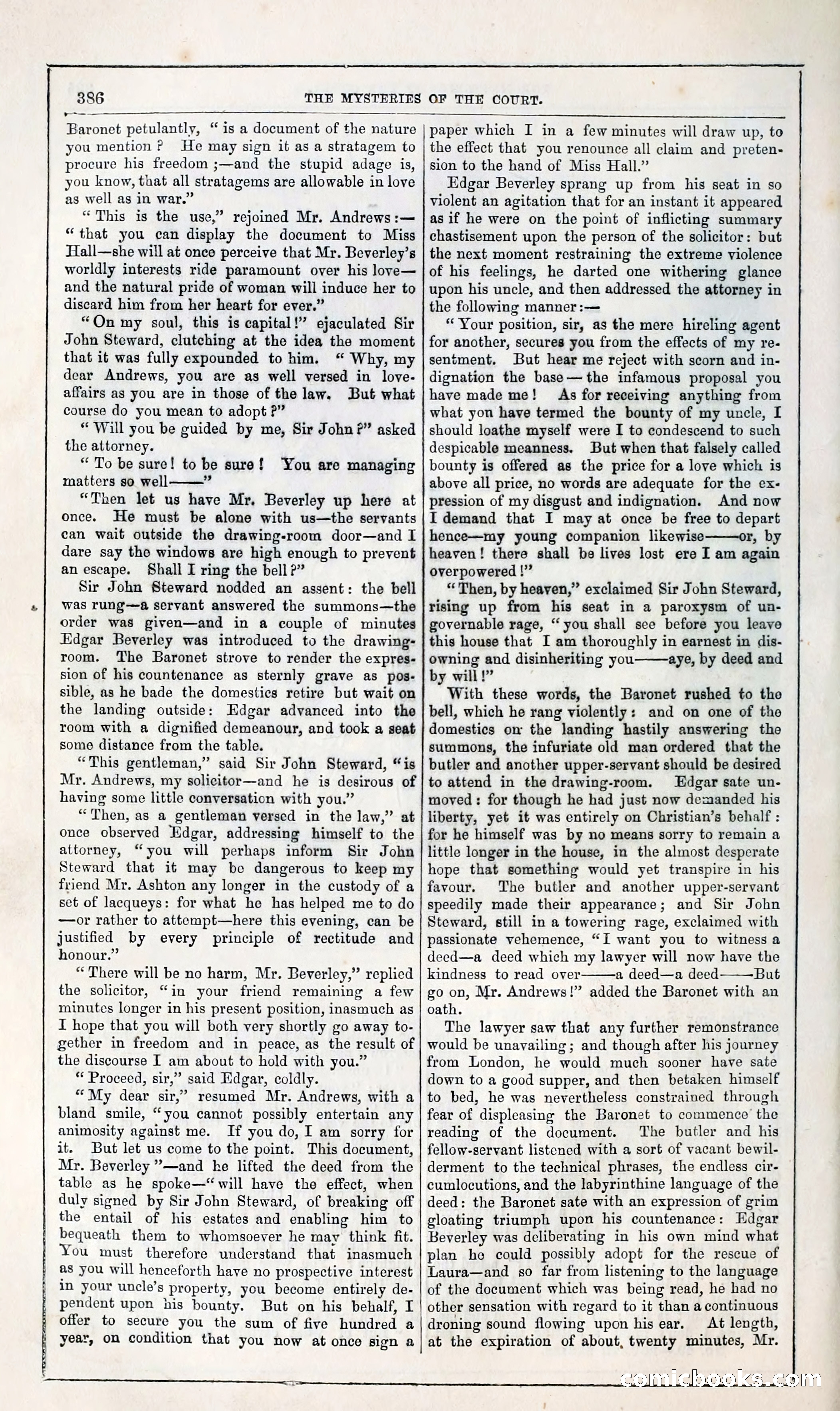 The Mysteries of the Court of London — page 392 of 394