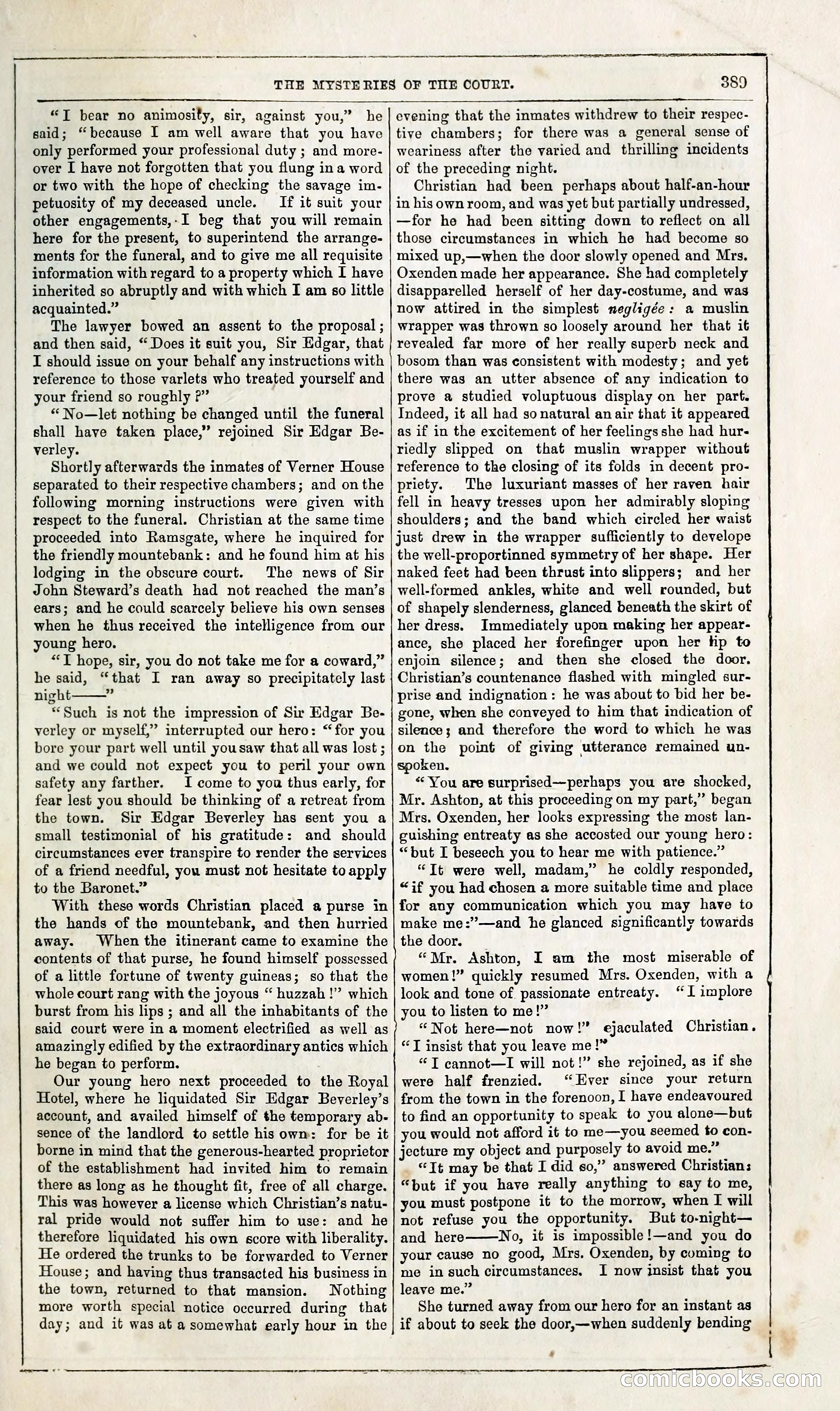 The Mysteries of the Court of London — page 395 of 394