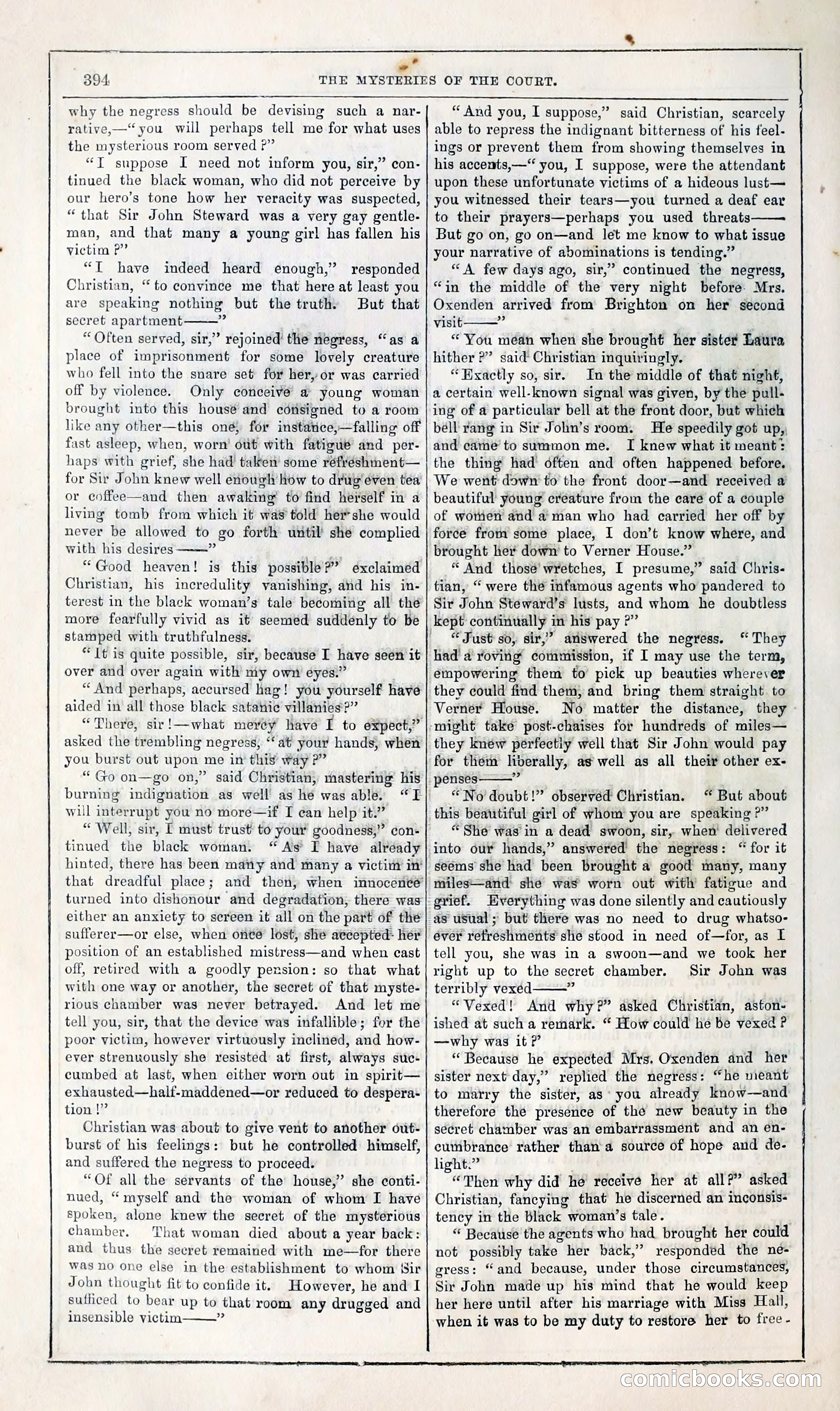 The Mysteries of the Court of London — page 400 of 394