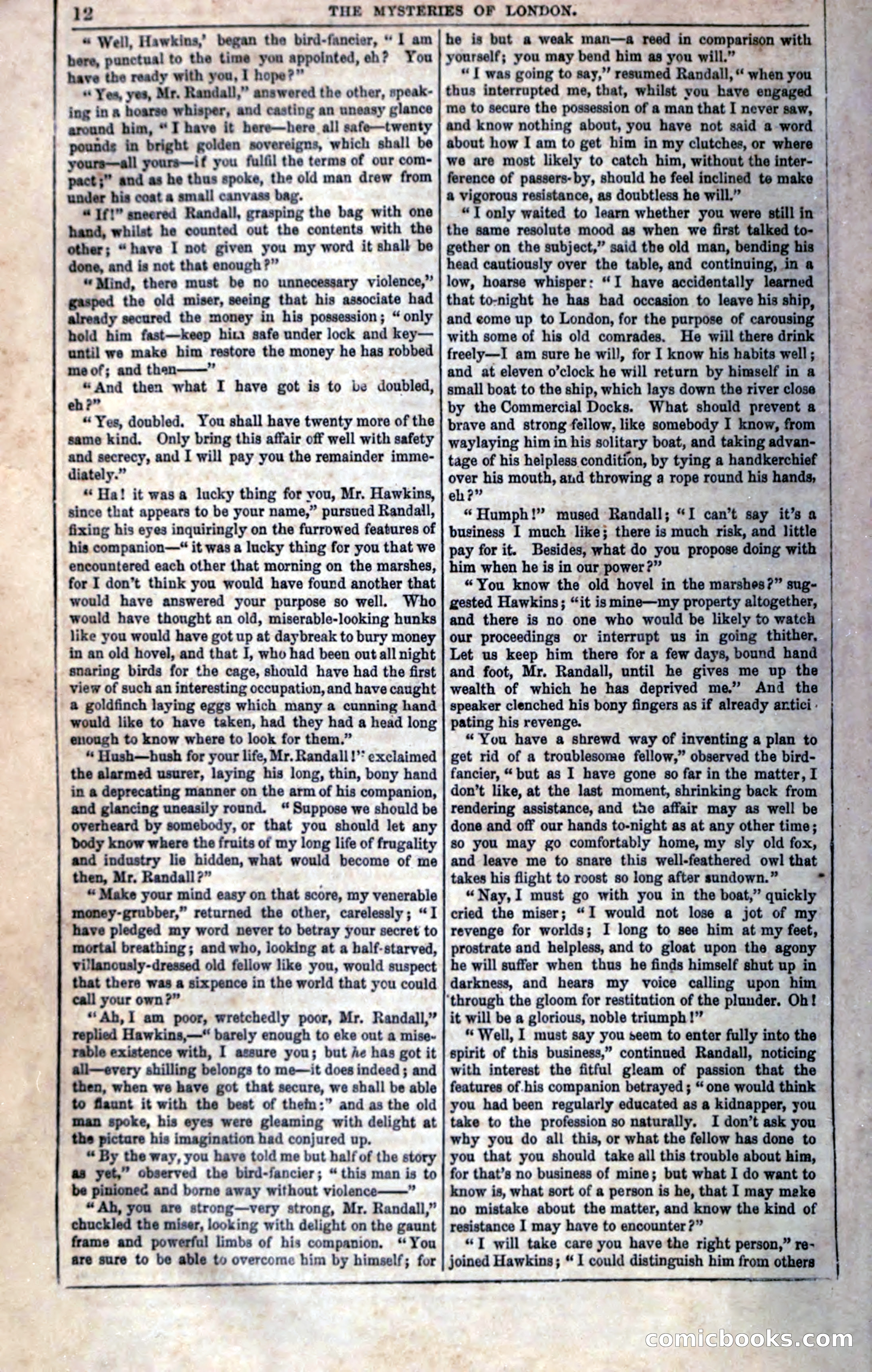 The Mysteries of London; or, Lights and Shadows of London Life — page 20 of 394