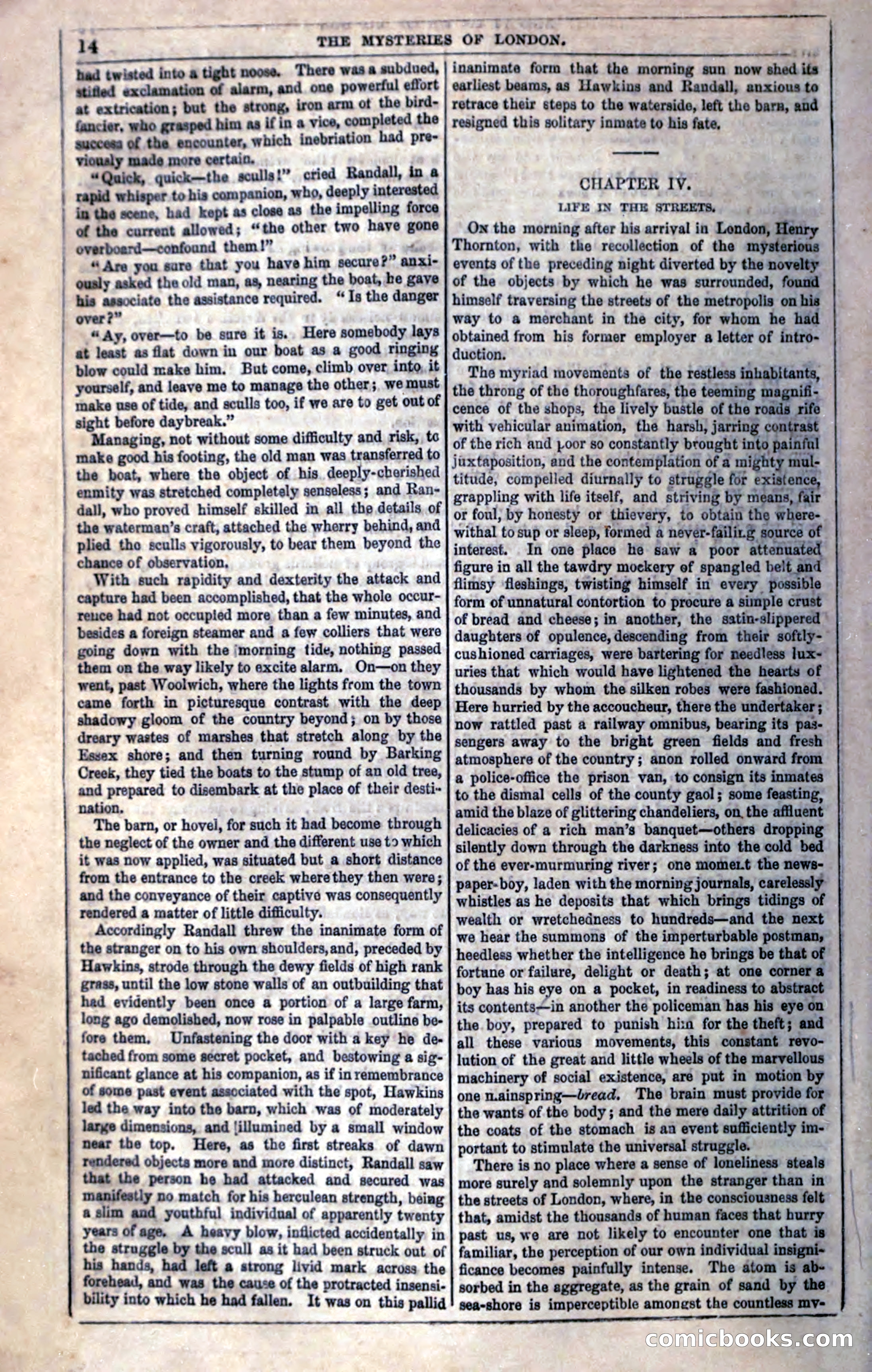 The Mysteries of London; or, Lights and Shadows of London Life — page 22 of 394