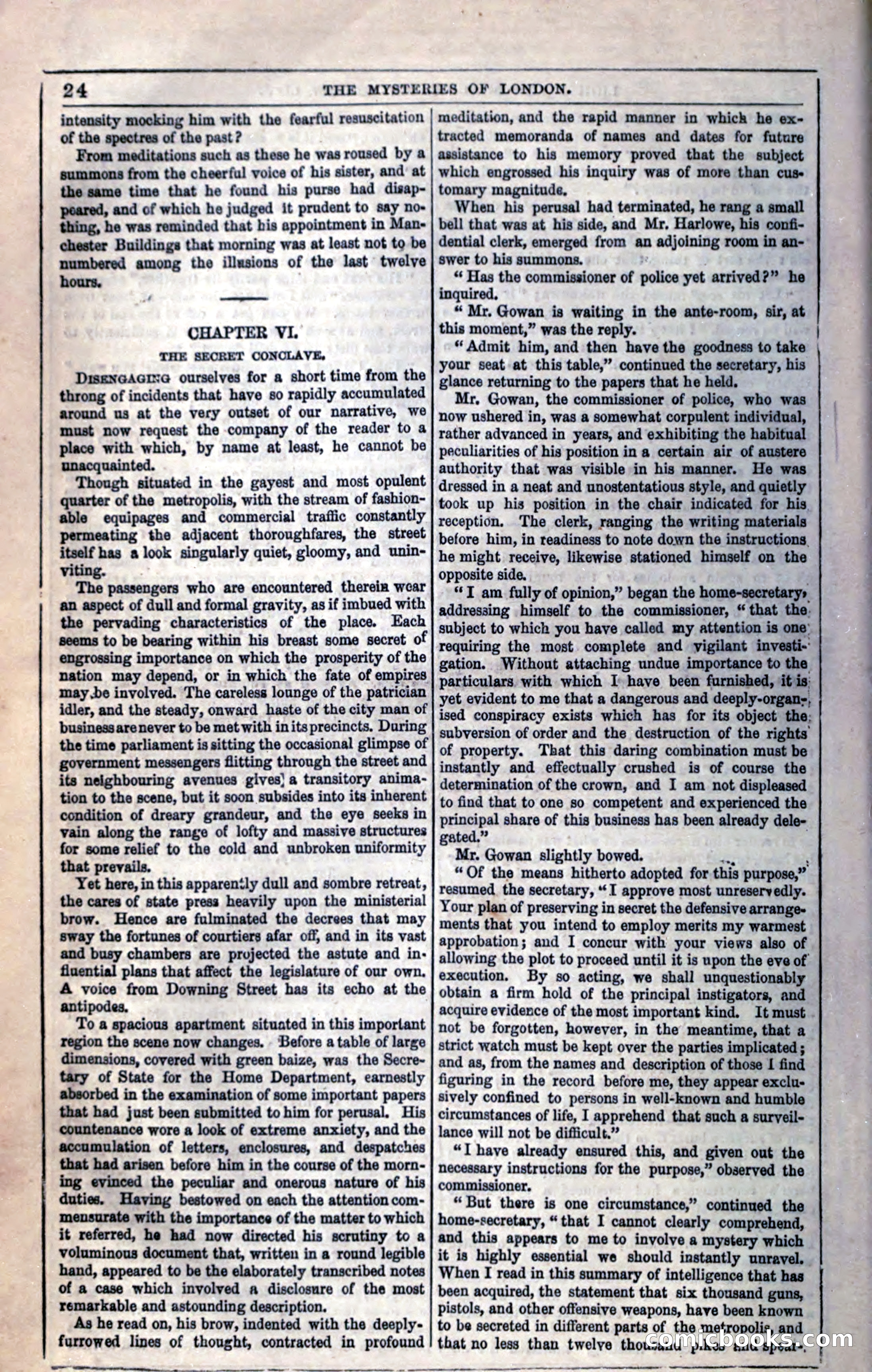 The Mysteries of London; or, Lights and Shadows of London Life — page 32 of 394