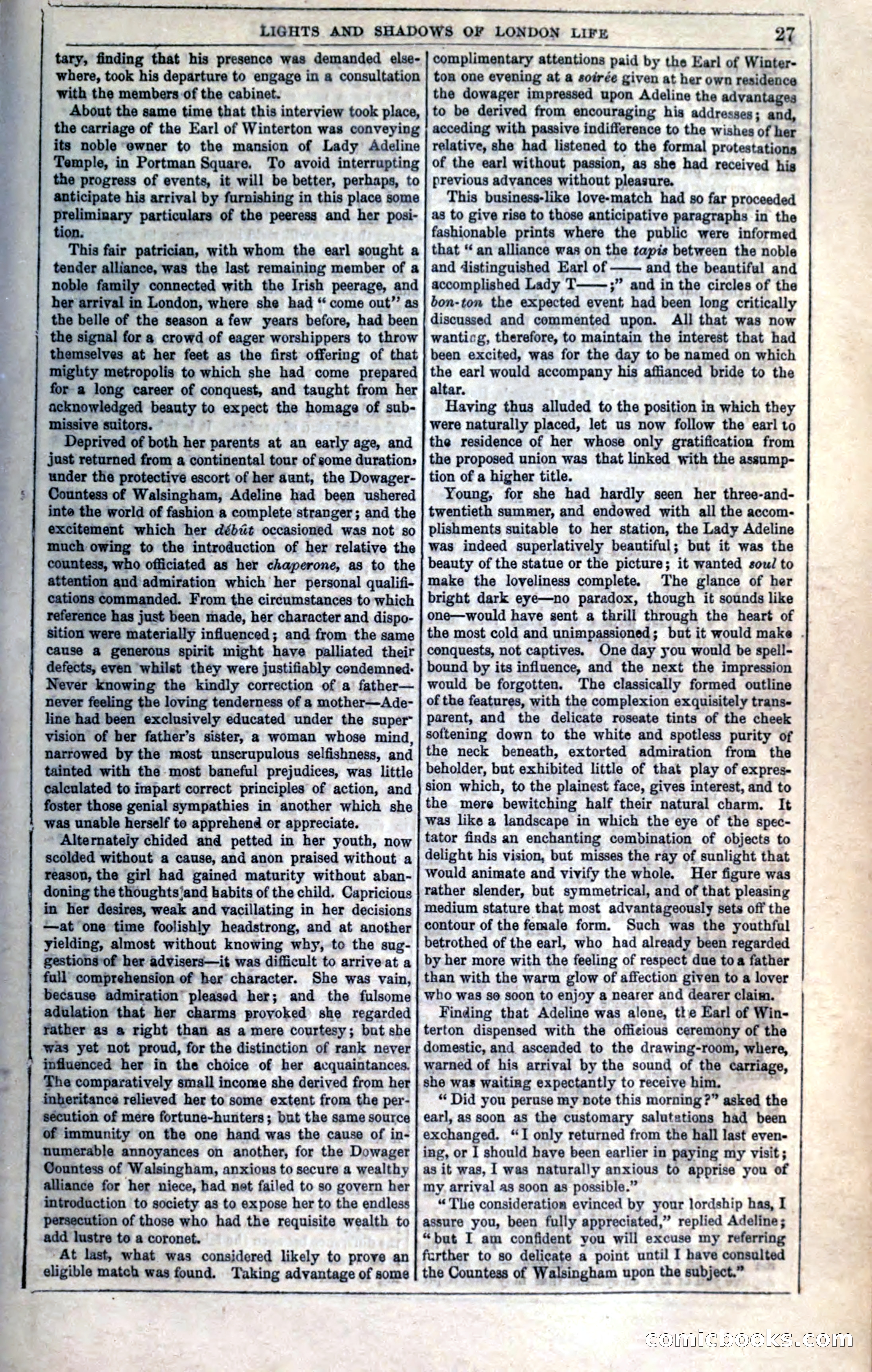The Mysteries of London; or, Lights and Shadows of London Life — page 35 of 394