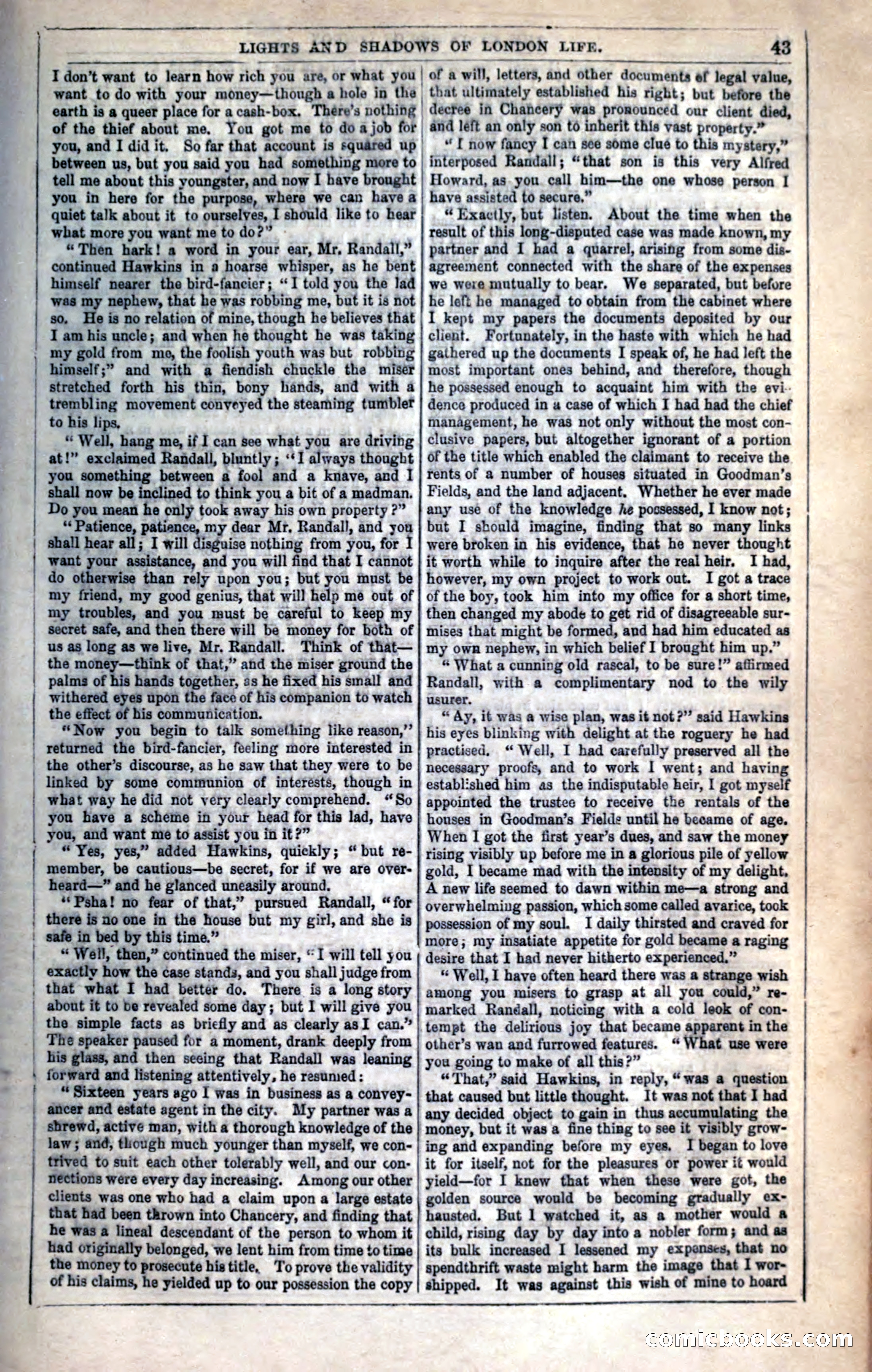 The Mysteries of London; or, Lights and Shadows of London Life — page 51 of 394