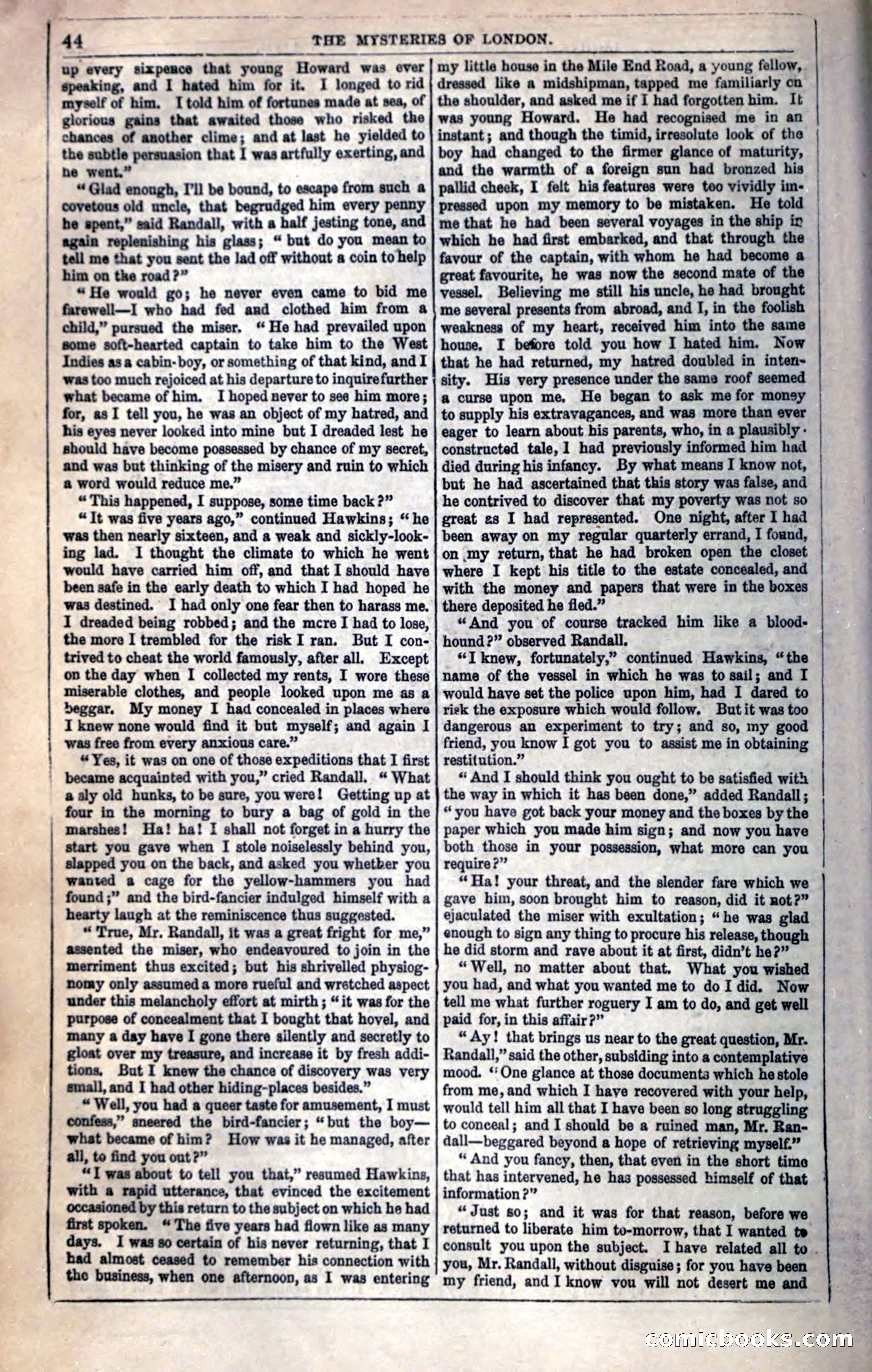 The Mysteries of London; or, Lights and Shadows of London Life — page 52 of 394