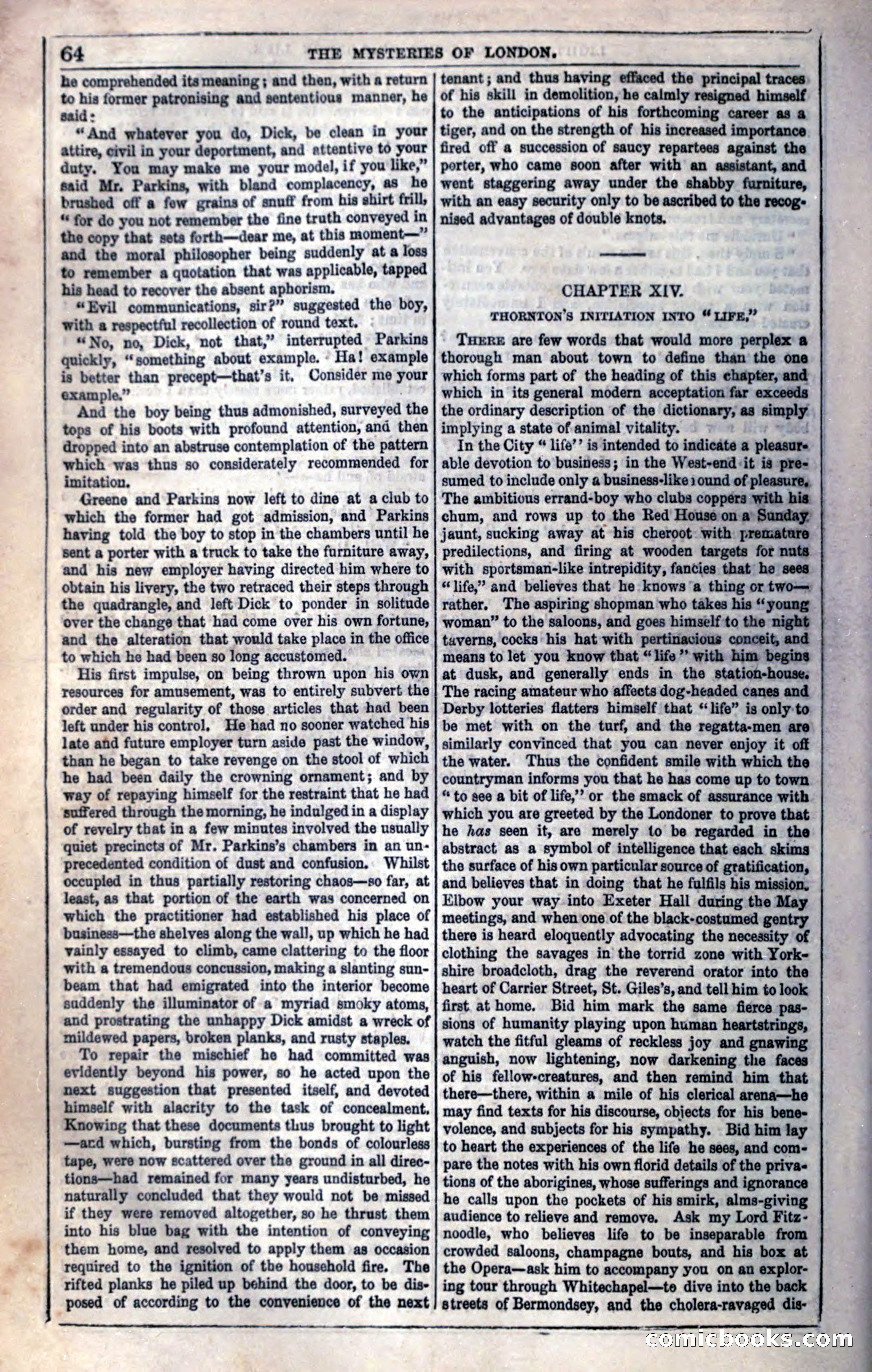 The Mysteries of London; or, Lights and Shadows of London Life — page 72 of 394