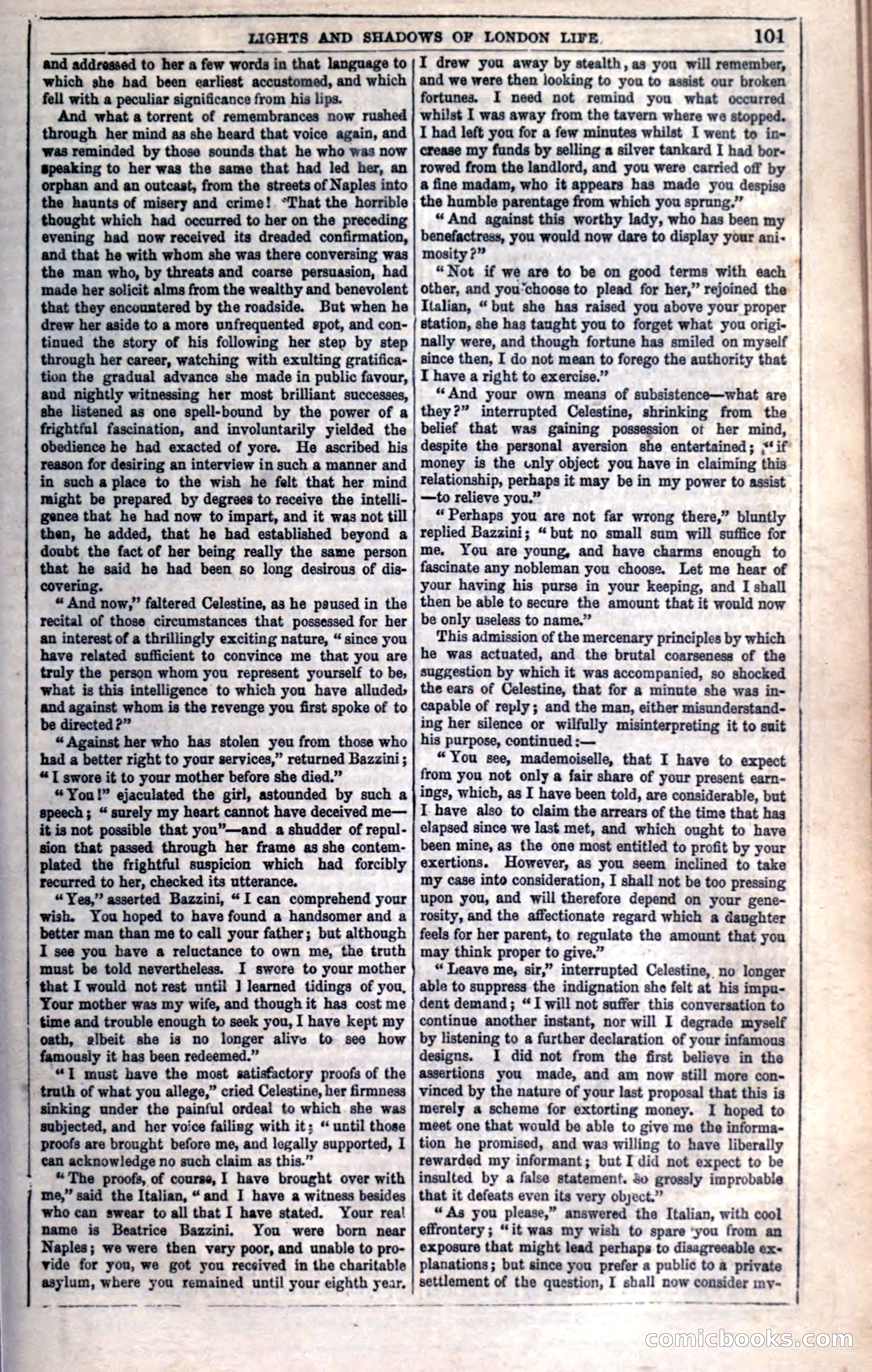 The Mysteries of London; or, Lights and Shadows of London Life — page 107 of 394