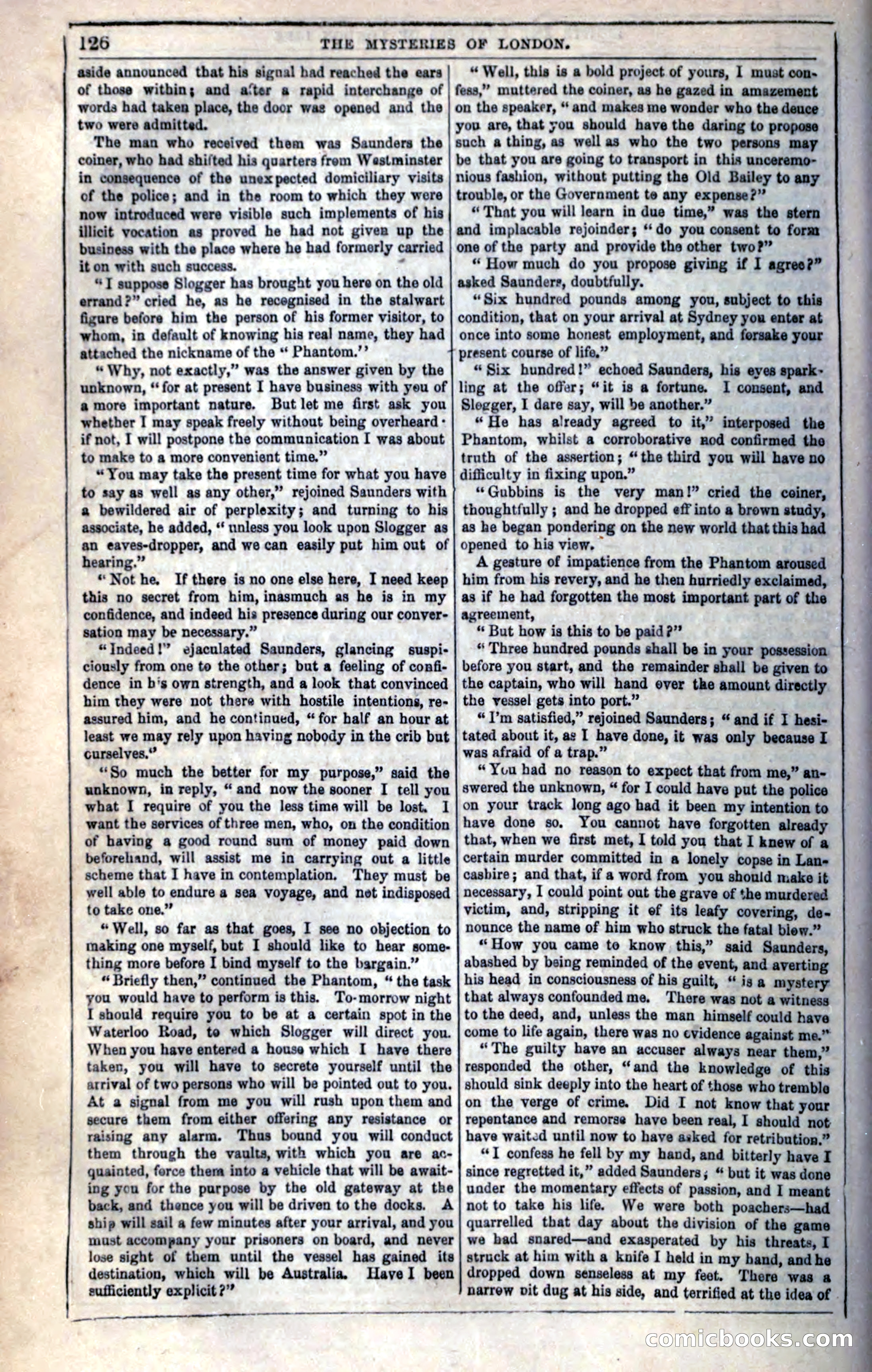 The Mysteries of London; or, Lights and Shadows of London Life — page 132 of 394