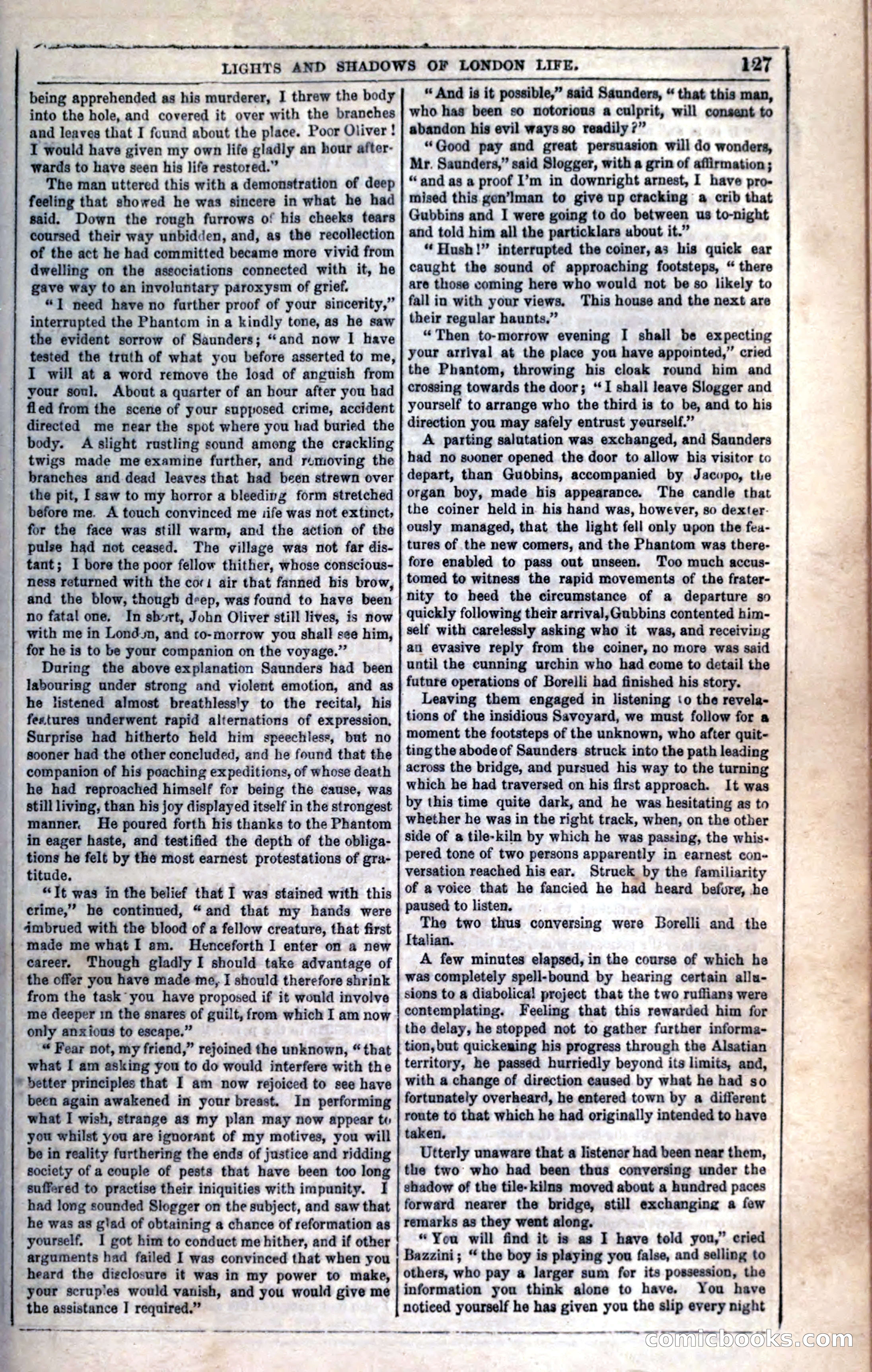 The Mysteries of London; or, Lights and Shadows of London Life — page 133 of 394
