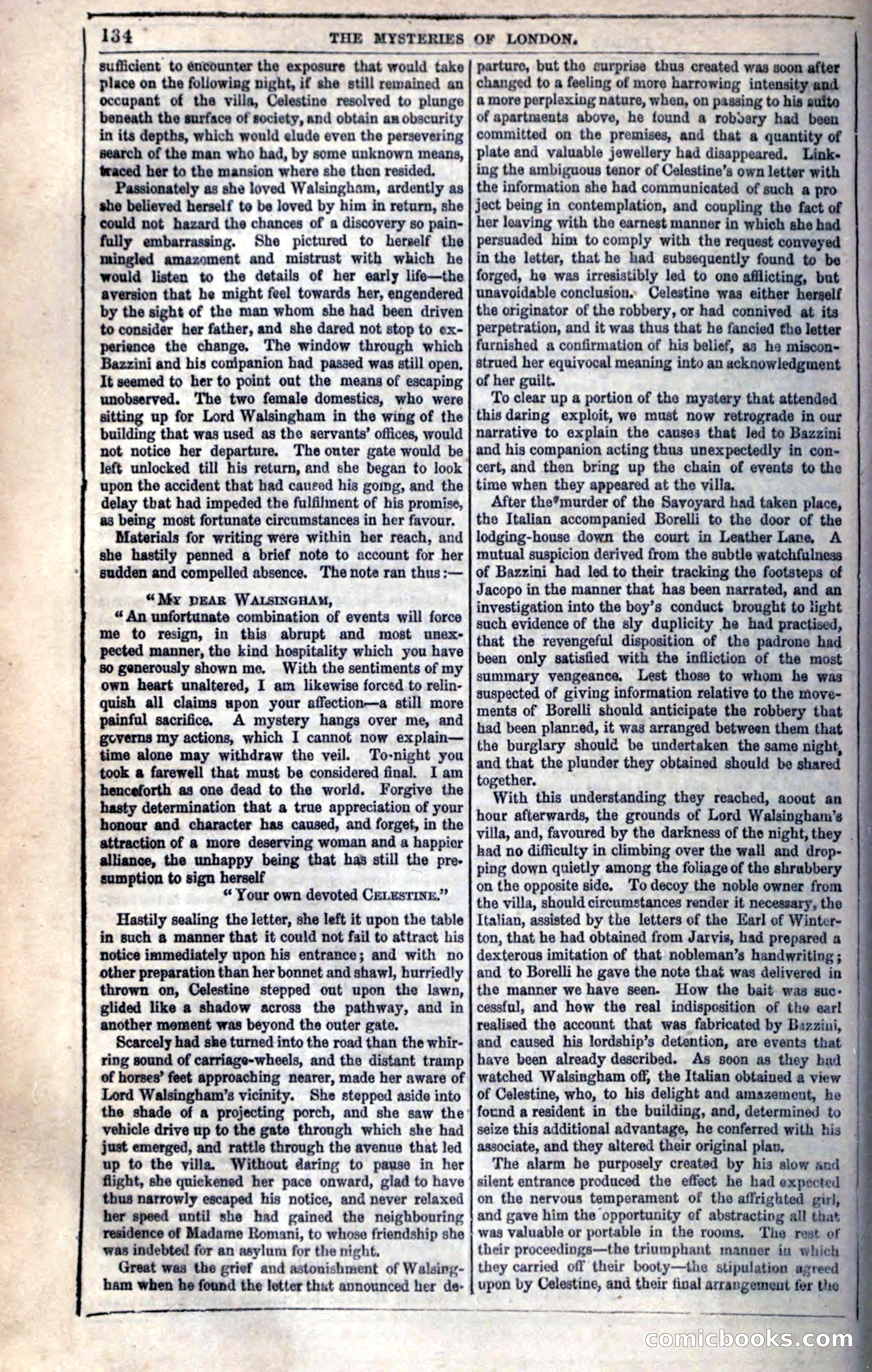The Mysteries of London; or, Lights and Shadows of London Life — page 140 of 394