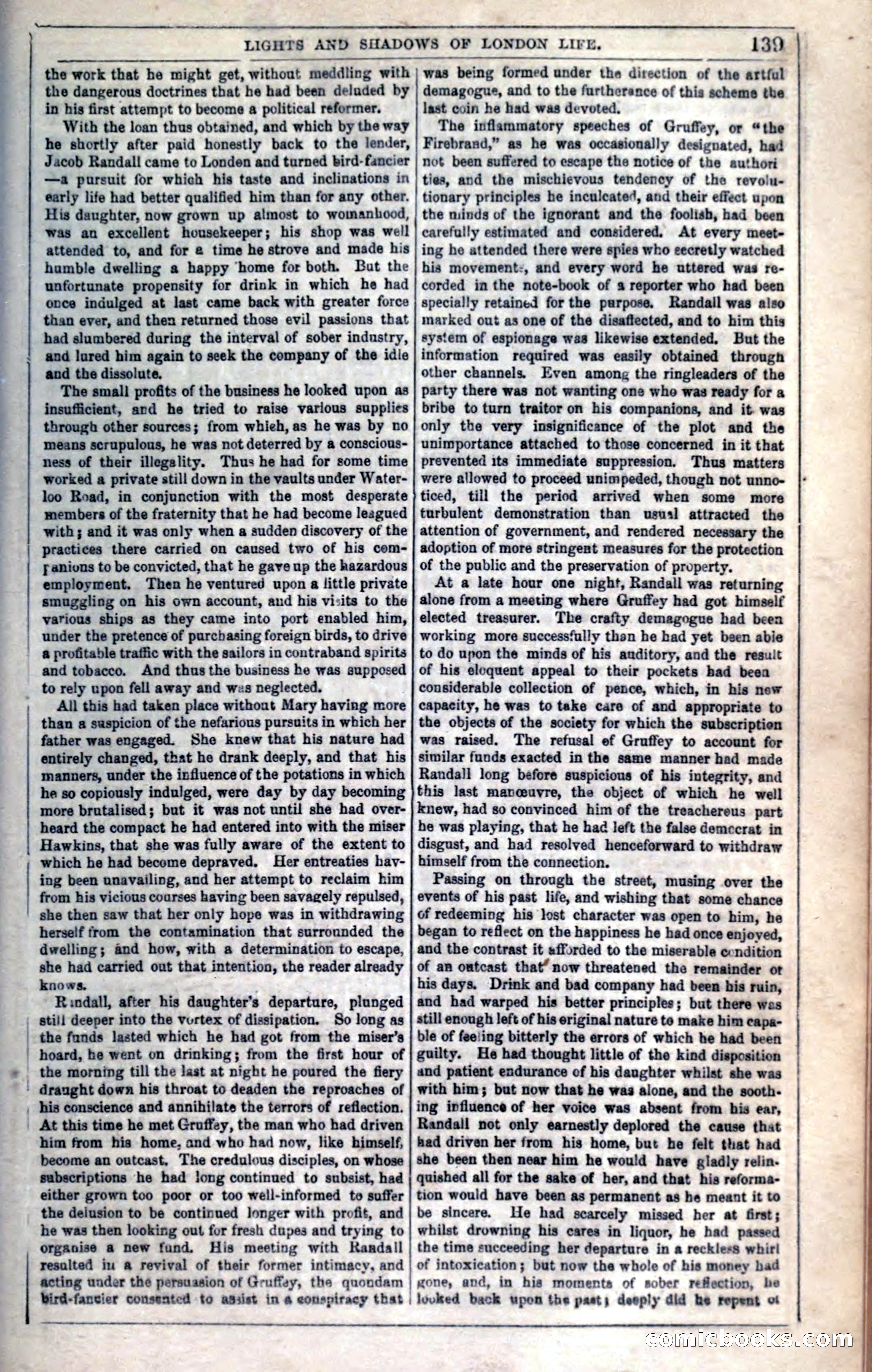 The Mysteries of London; or, Lights and Shadows of London Life — page 145 of 394