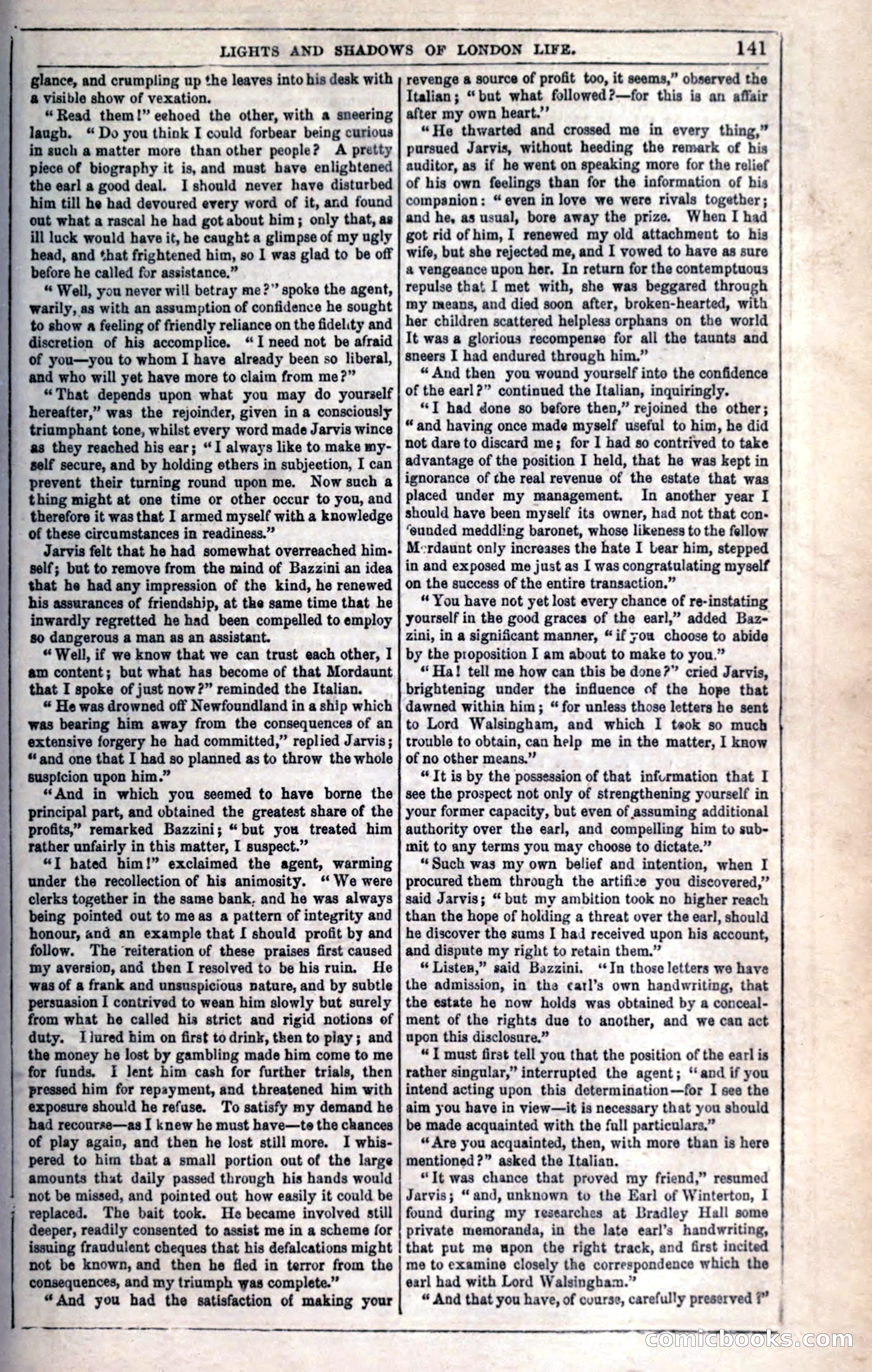 The Mysteries of London; or, Lights and Shadows of London Life — page 147 of 394