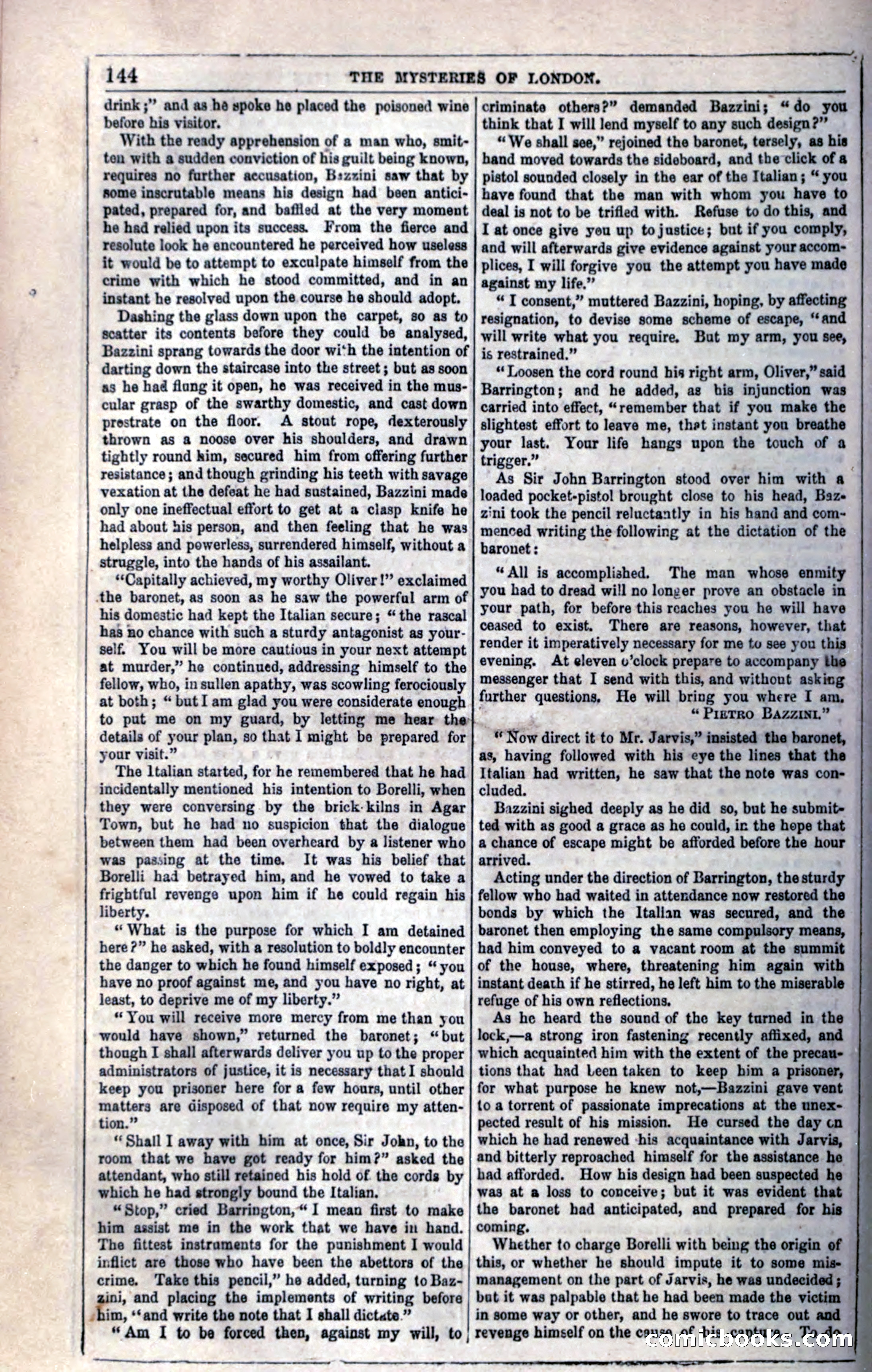 The Mysteries of London; or, Lights and Shadows of London Life — page 150 of 394