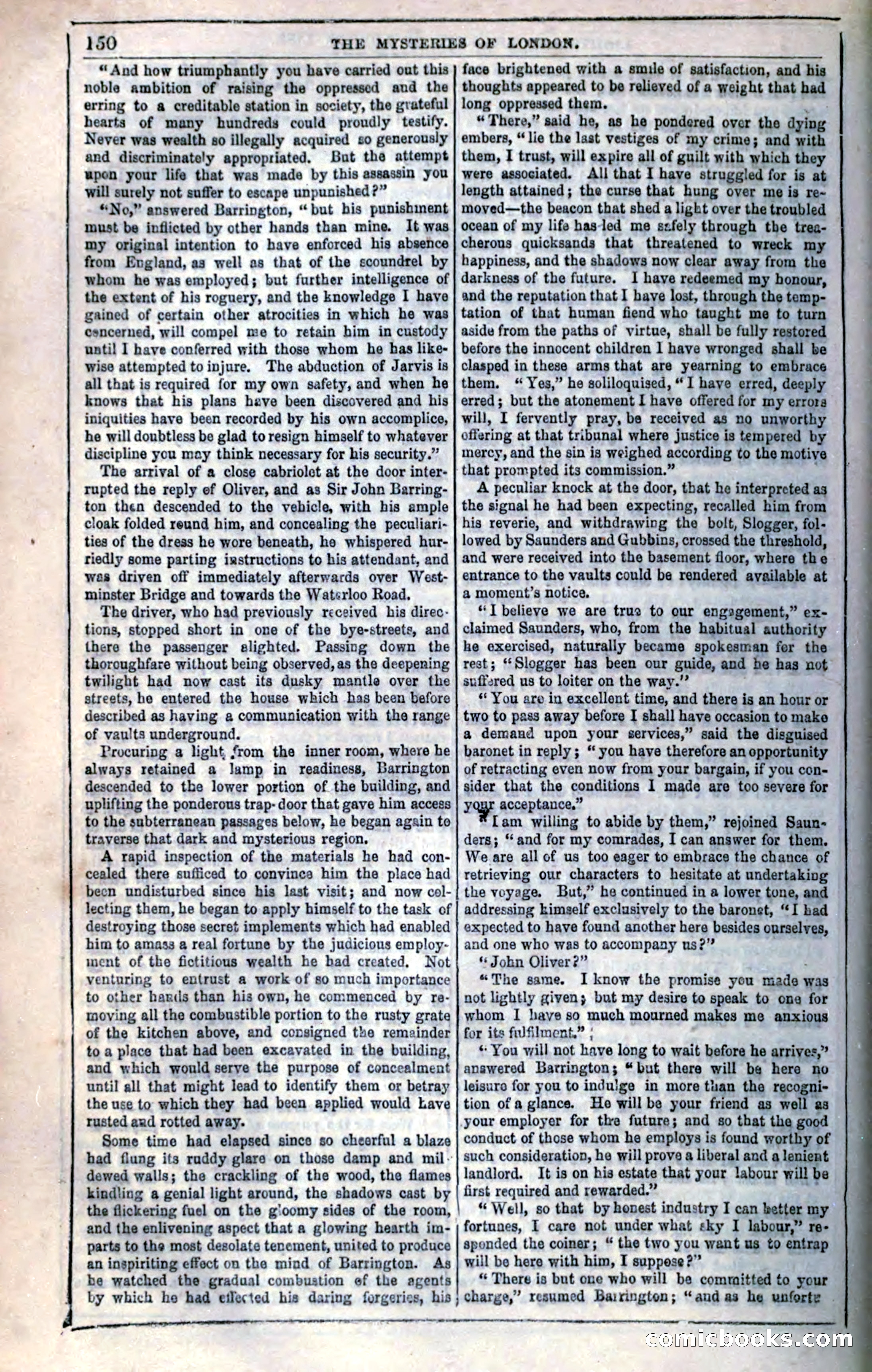 The Mysteries of London; or, Lights and Shadows of London Life — page 156 of 394