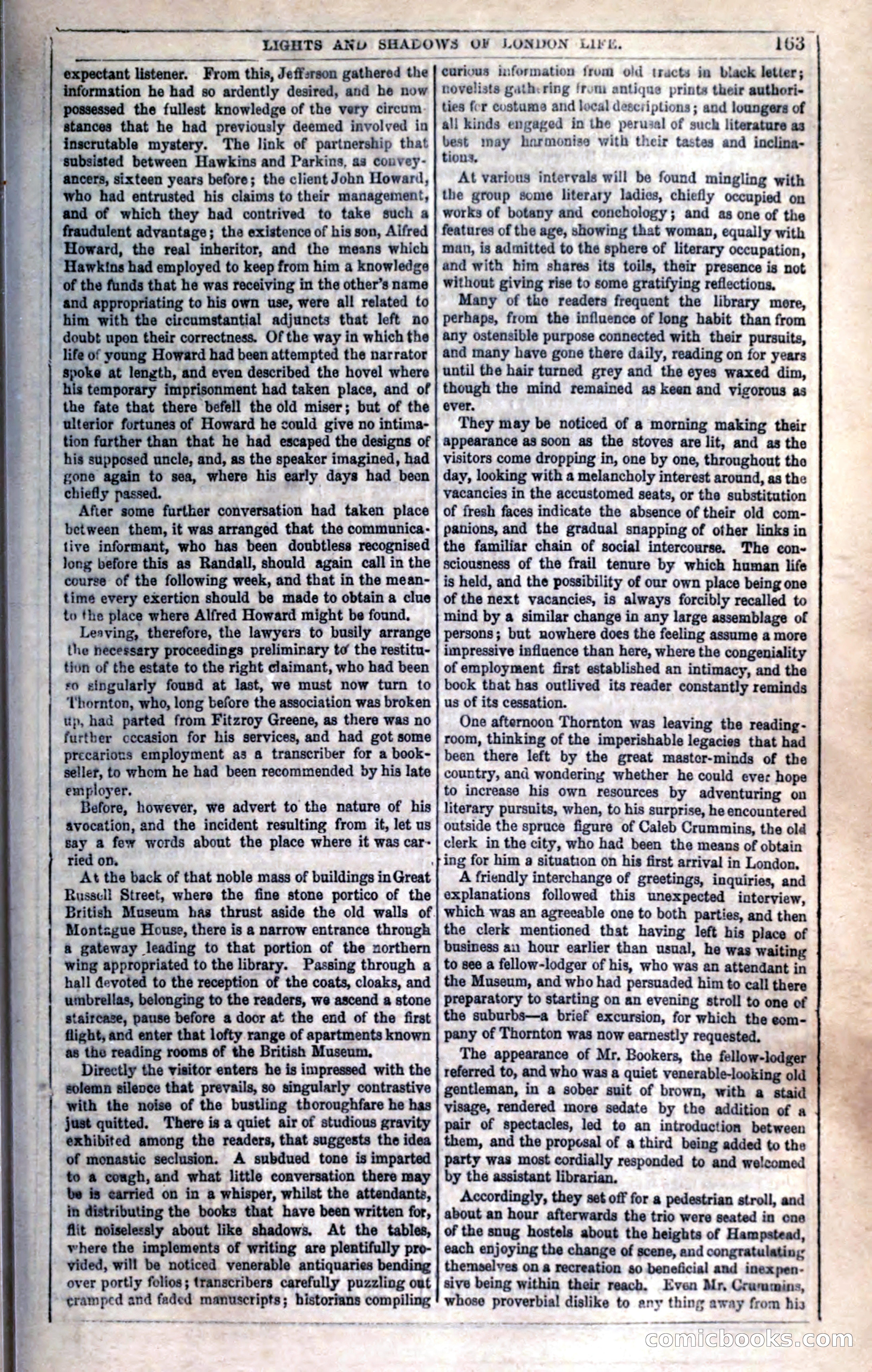 The Mysteries of London; or, Lights and Shadows of London Life — page 169 of 394