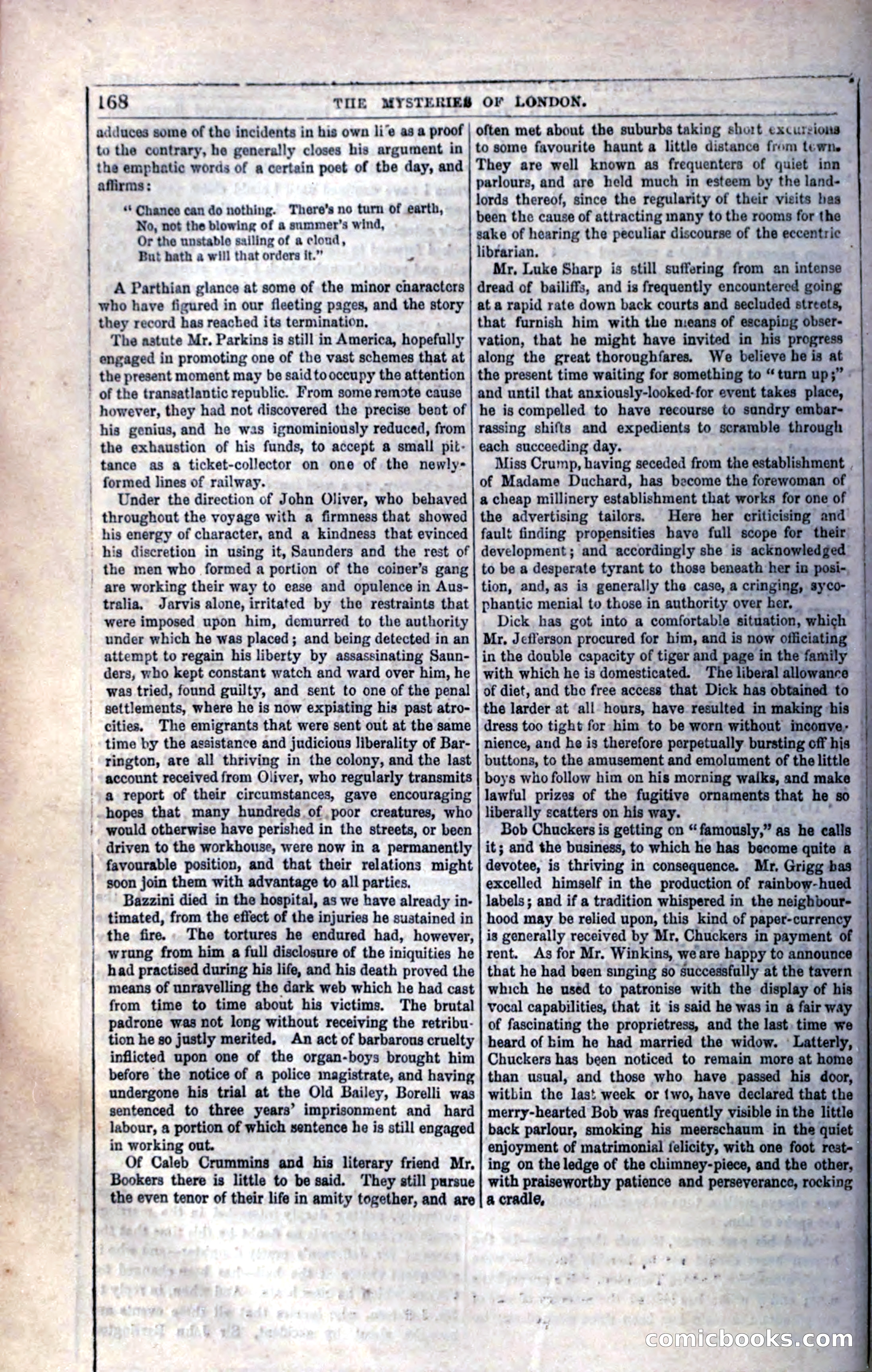 The Mysteries of London; or, Lights and Shadows of London Life — page 174 of 394