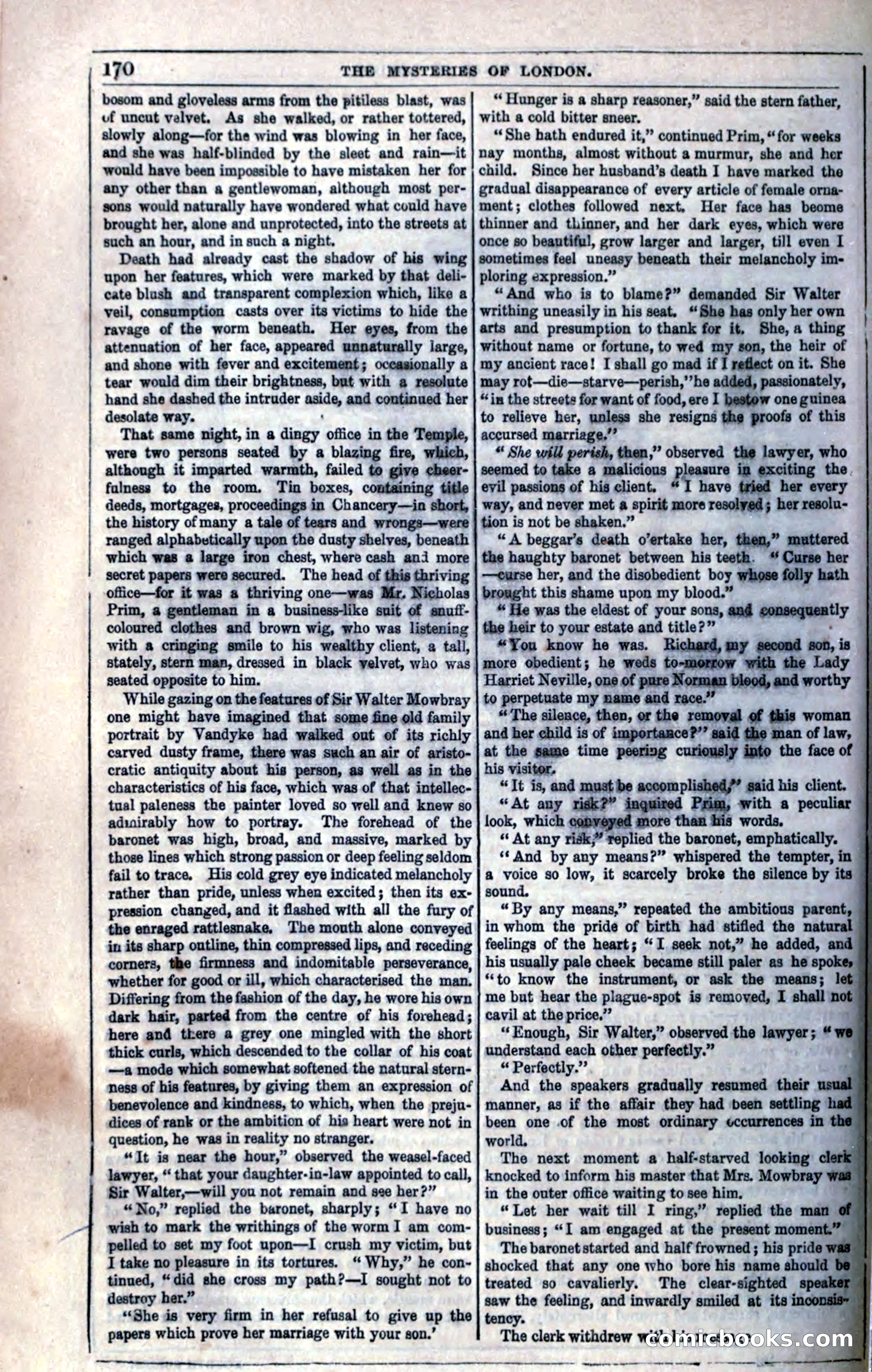 The Mysteries of London; or, Lights and Shadows of London Life — page 176 of 394