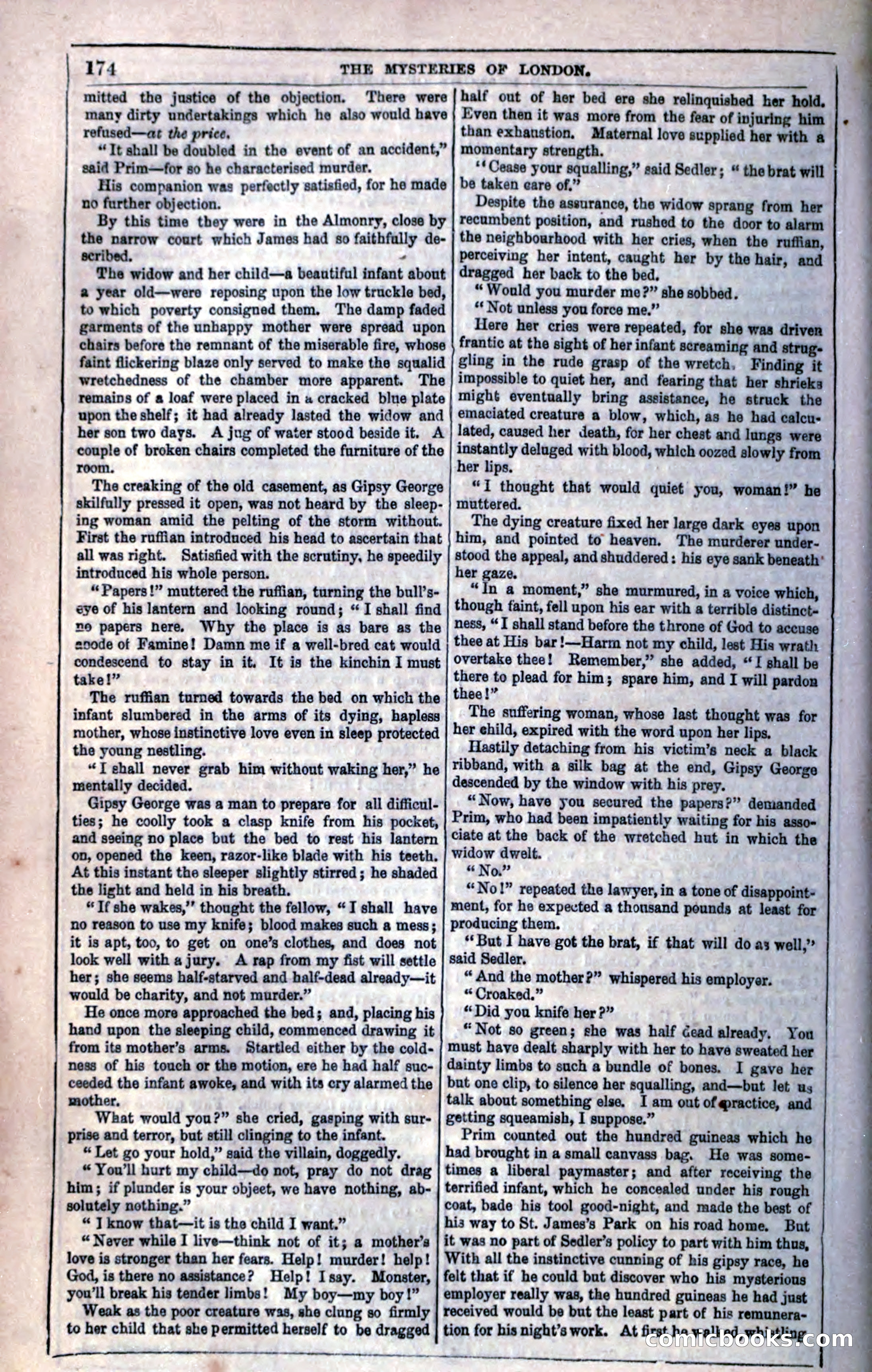 The Mysteries of London; or, Lights and Shadows of London Life — page 180 of 394