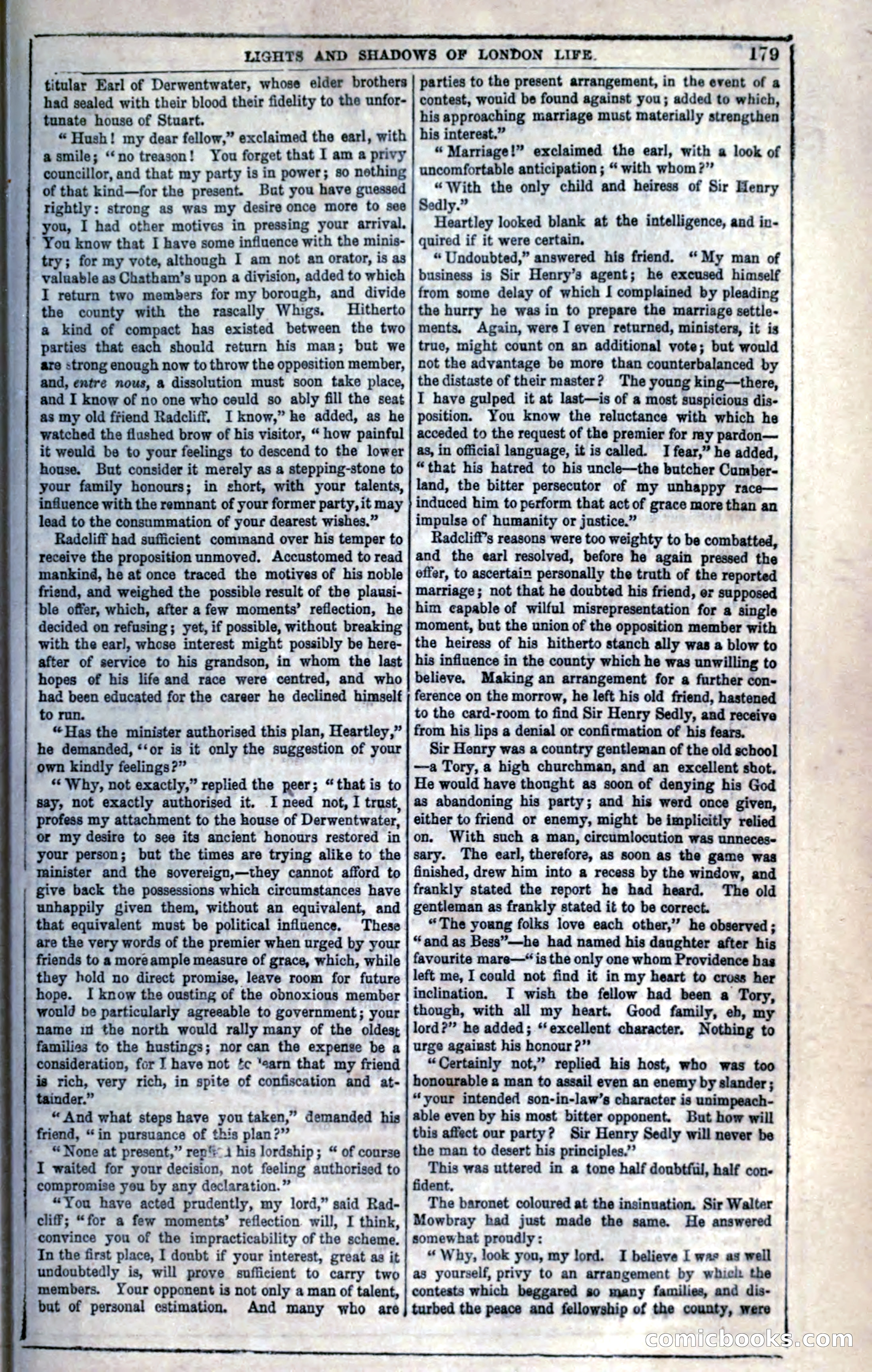 The Mysteries of London; or, Lights and Shadows of London Life — page 185 of 394