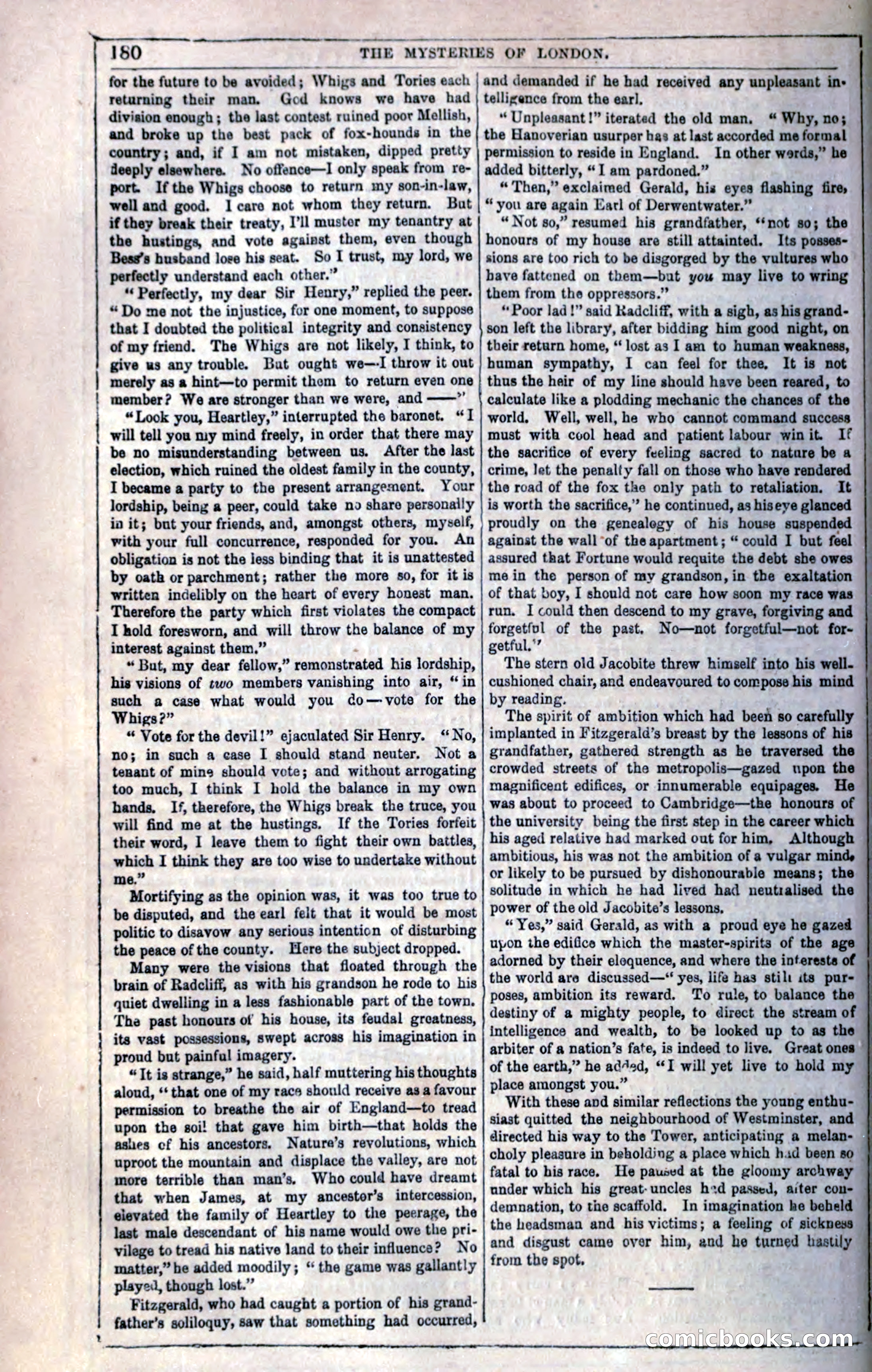 The Mysteries of London; or, Lights and Shadows of London Life — page 186 of 394