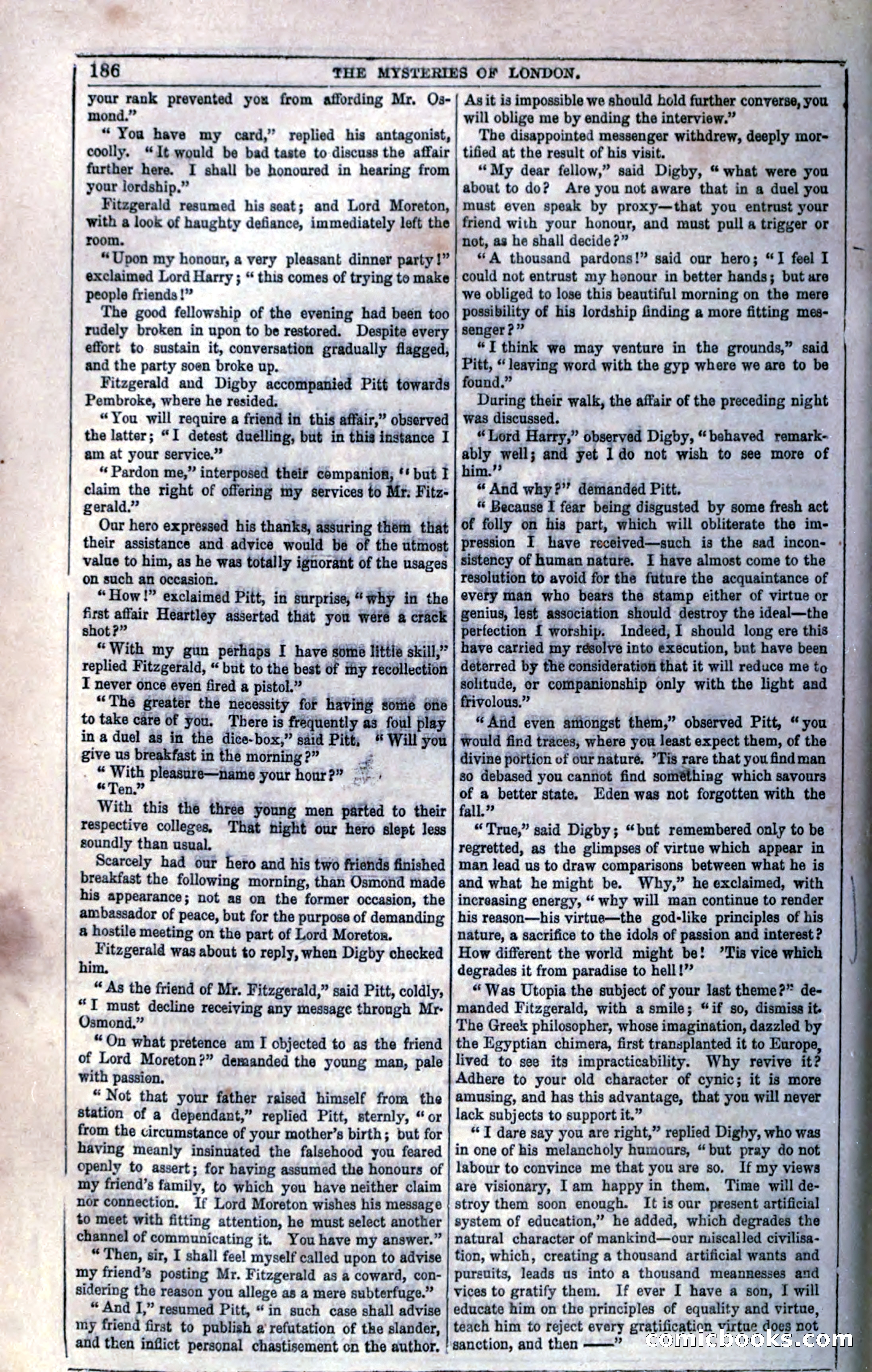 The Mysteries of London; or, Lights and Shadows of London Life — page 192 of 394